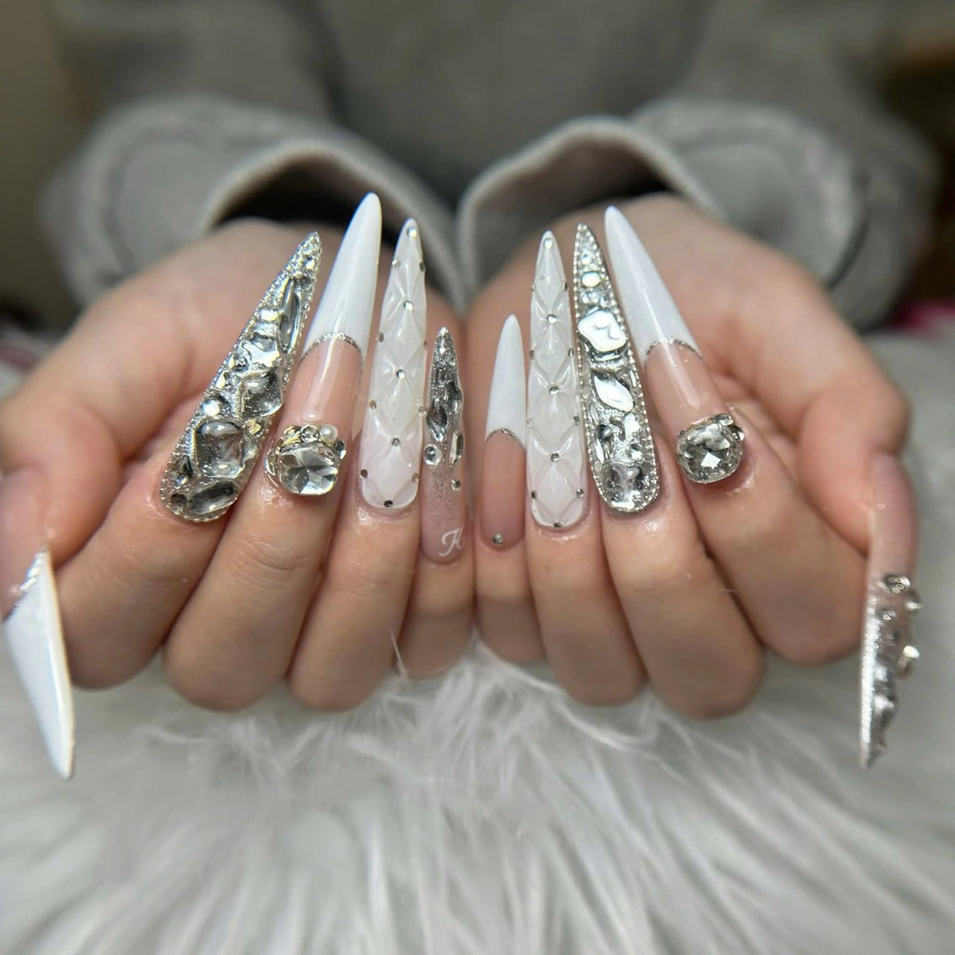 ネイル フラワーネイル 韓国ネイル 持ち込み 春ネイル ワンホンネイル ハンドネイル Huyn Nail Studio所属・Huyn Nail Studioのネイルデザイン