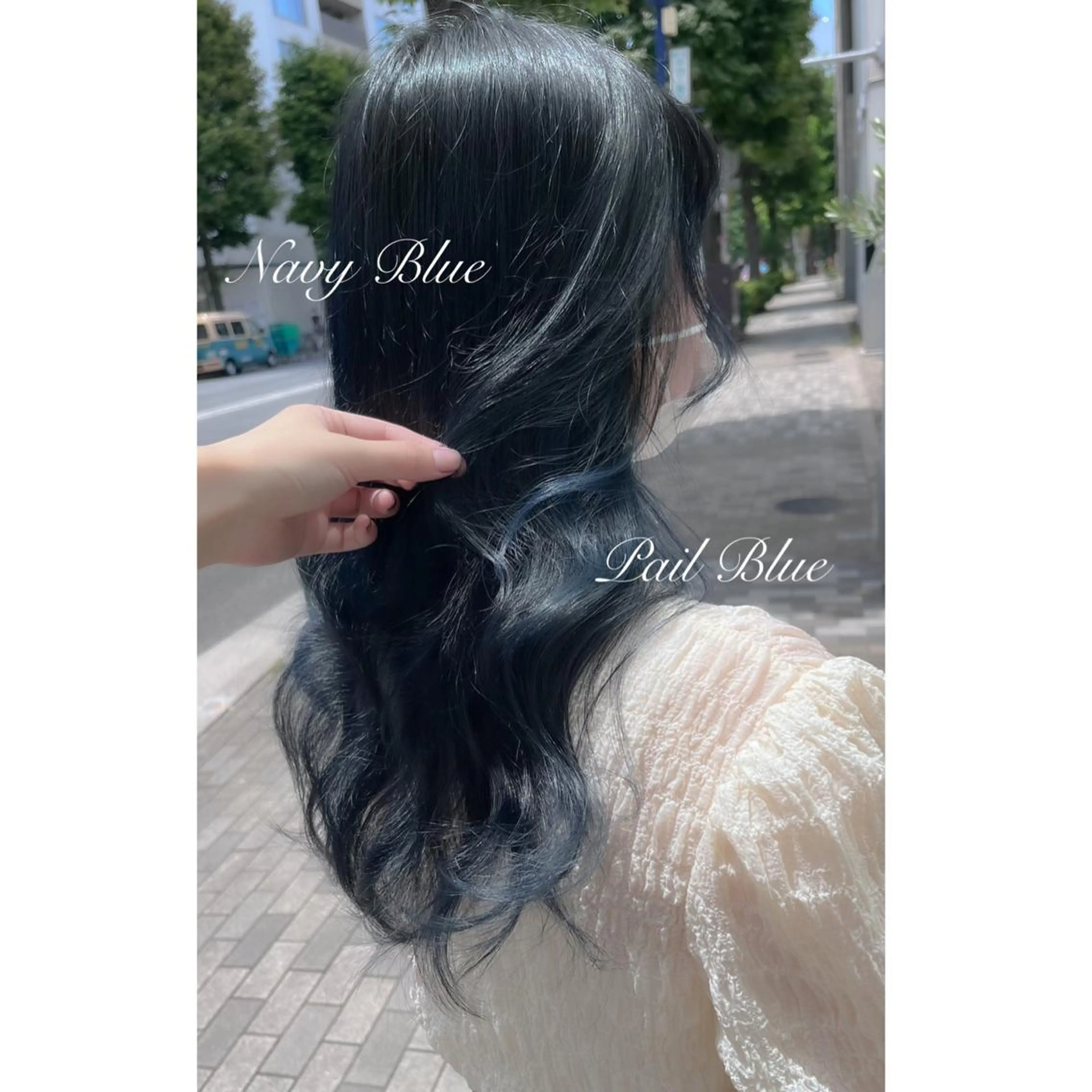 ロング カラー ブリーチ ヘアカラー LOTTA CUCCI所属・miyu /トレンド カラー×艶髪のヘアスタイル