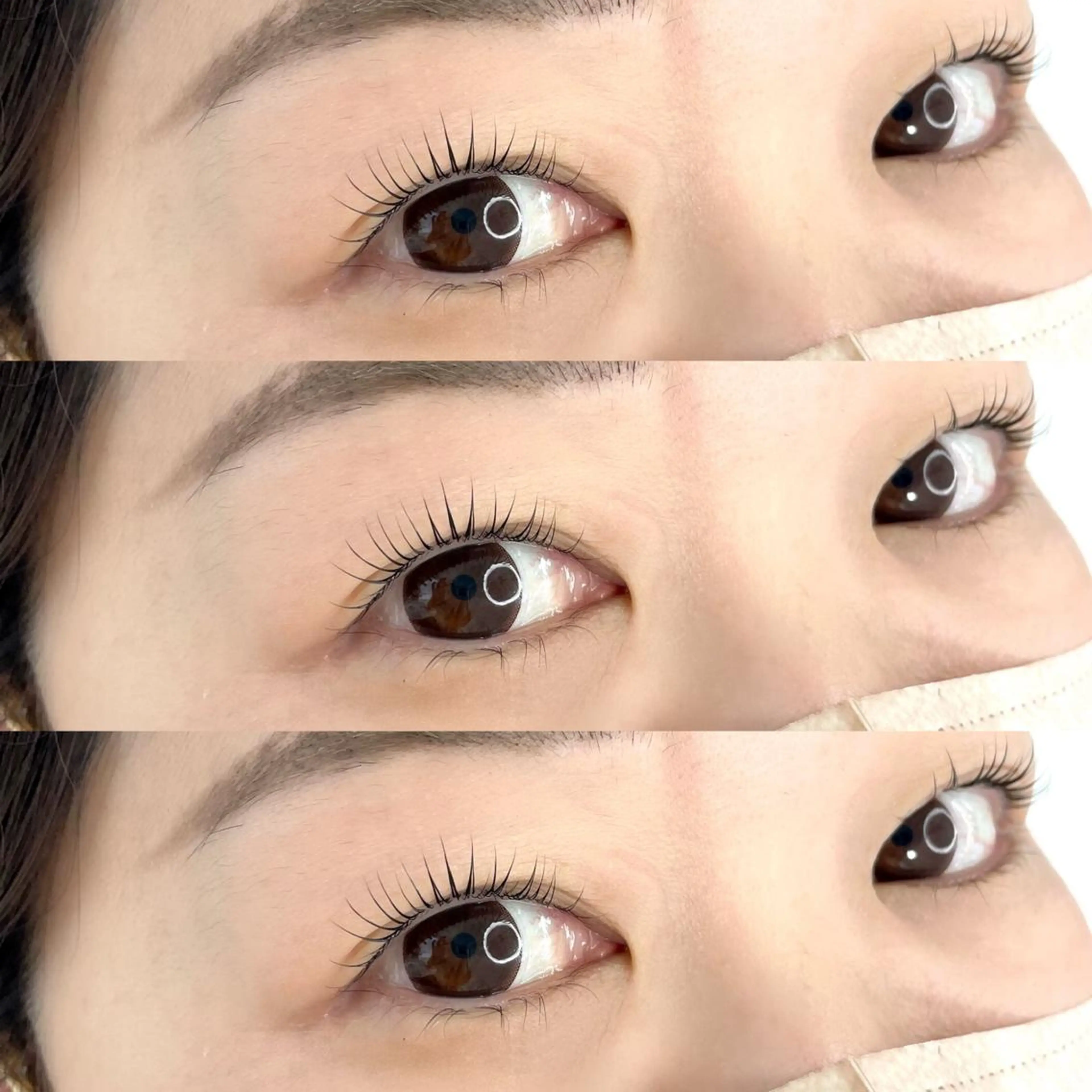 マツエク・マツパ アイブロウ マツパ MAUMU eyelash&eyebrow salon所属・𝙈𝙖𝙠𝙤 ꨄ 束感まつ毛 ꨄ北堀江のマツエク・マツパデザイン