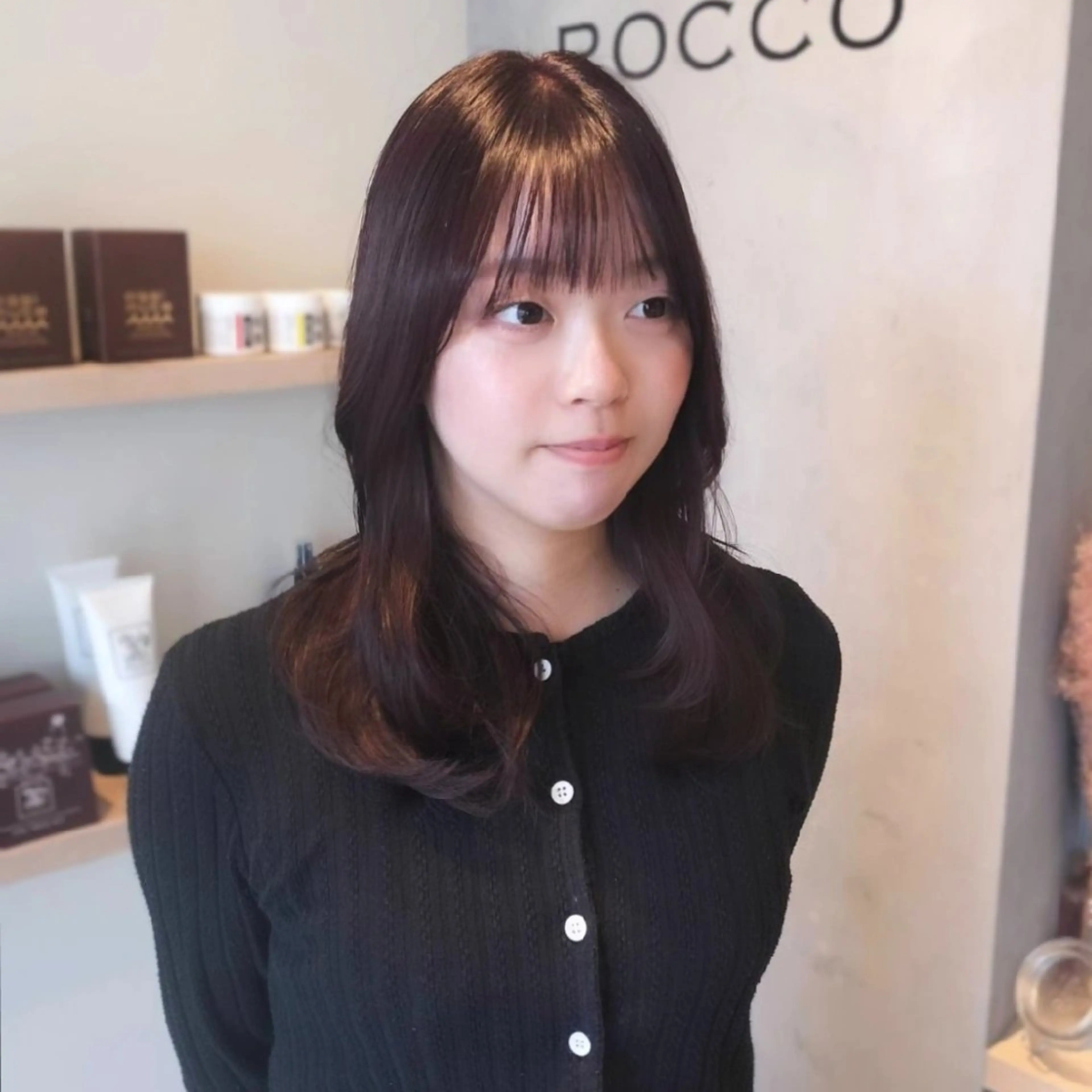 セミロング カラー HINAKO/ ROCCOのヘアスタイル