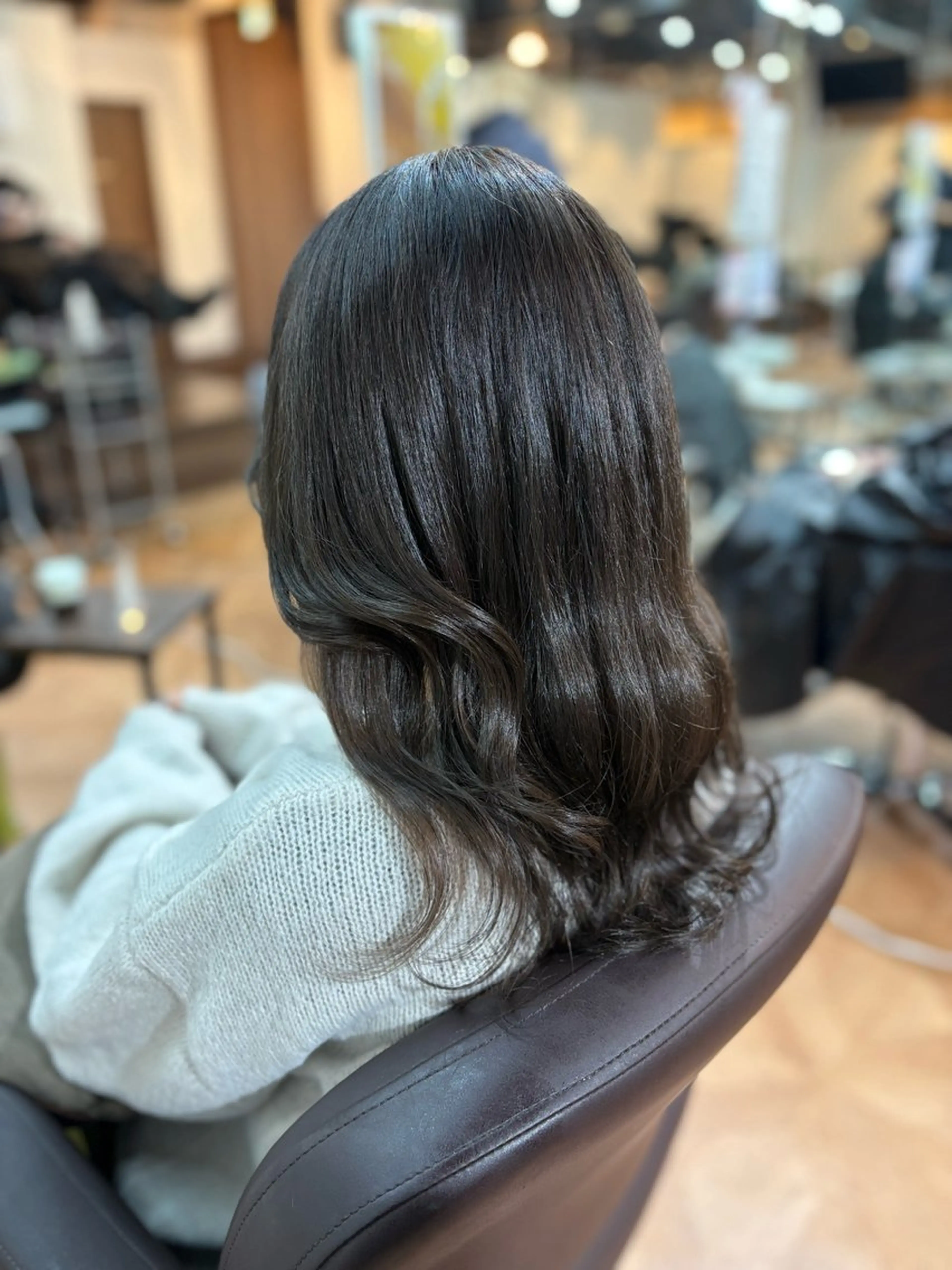 セミロング カラー ヘアカラー 🍒Ayana🍒 艶カラー🍒のヘアスタイル