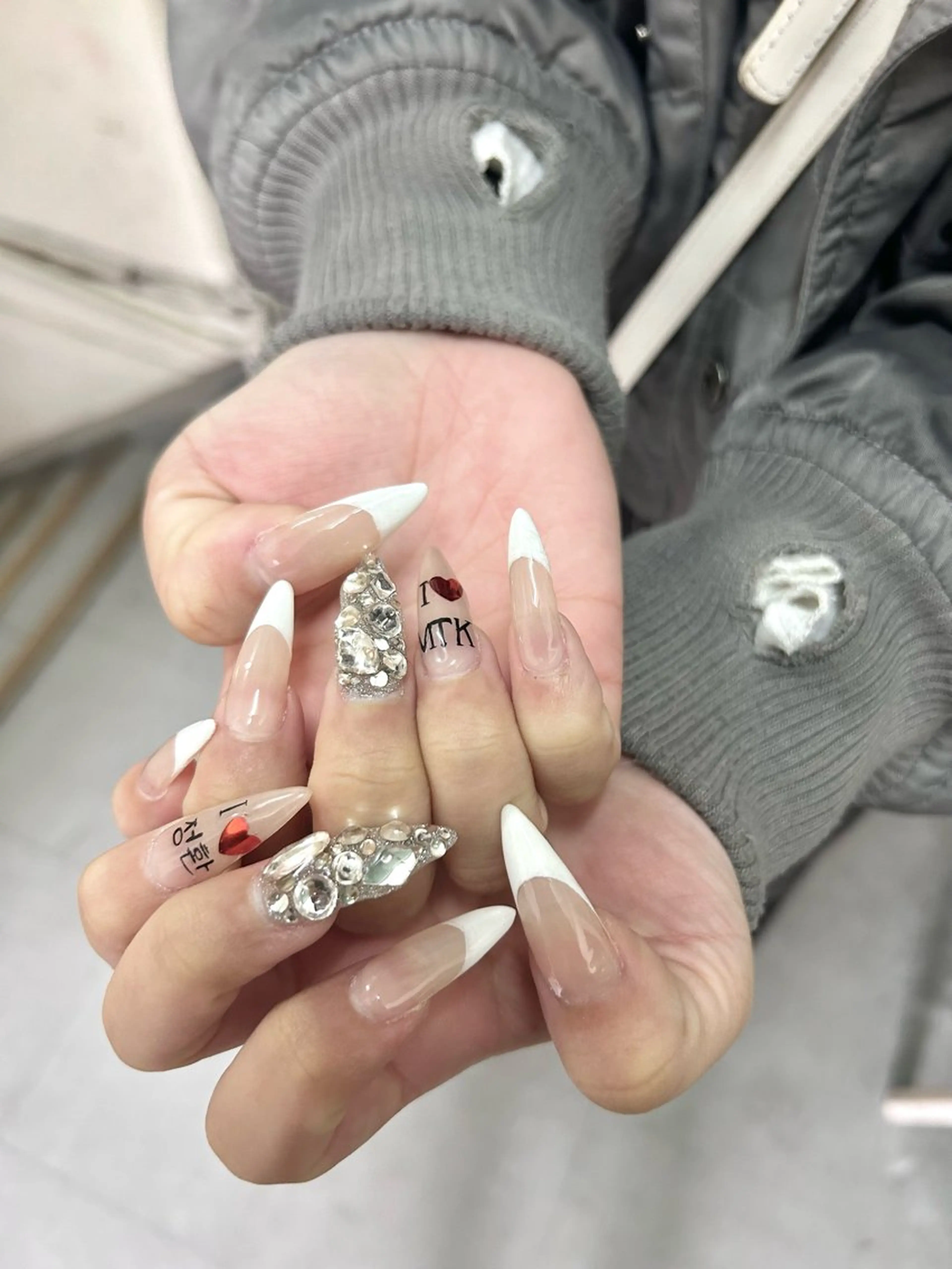 ネイル アートネイル 韓国ネイル ワンホンネイル ハンドネイル MANAMI /  中崎町ネイルのネイルデザイン