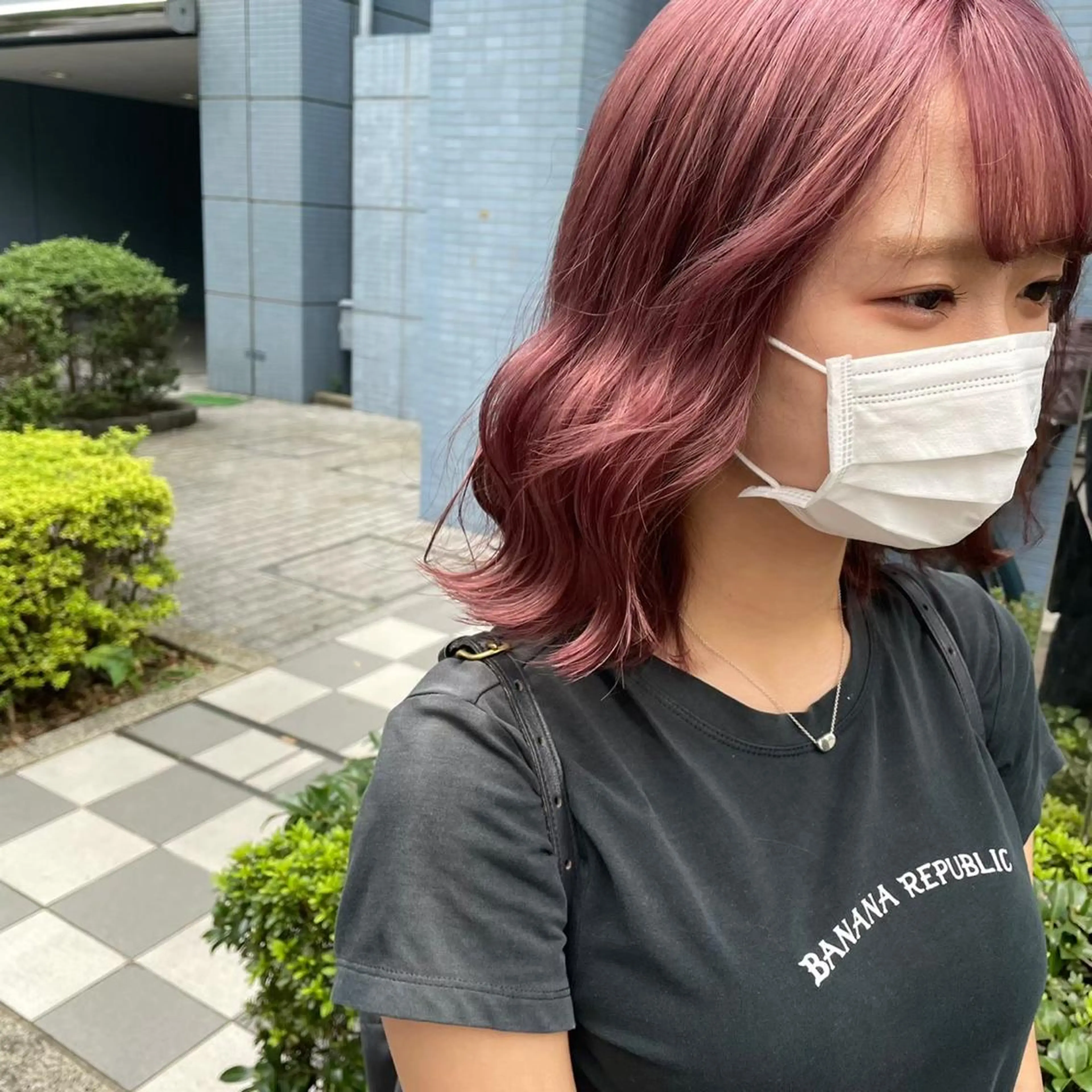 ミディアム カラー KEEN吉祥寺所属・ハイトーンレイヤー 吉祥寺/nana🎀のヘアスタイル