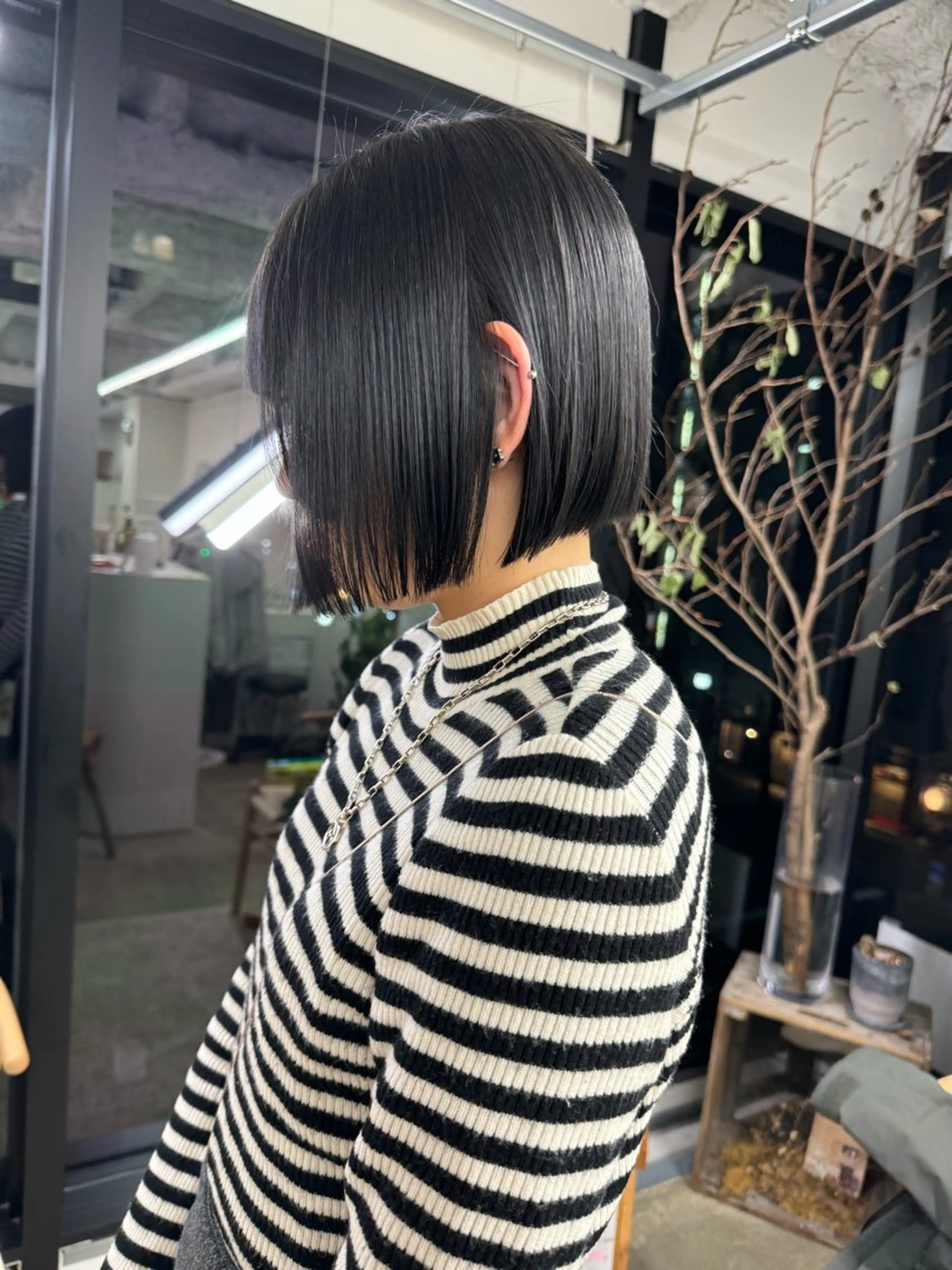 ショート kiji所属・kiji NAHO/ パーマ／久屋大通のヘアスタイル