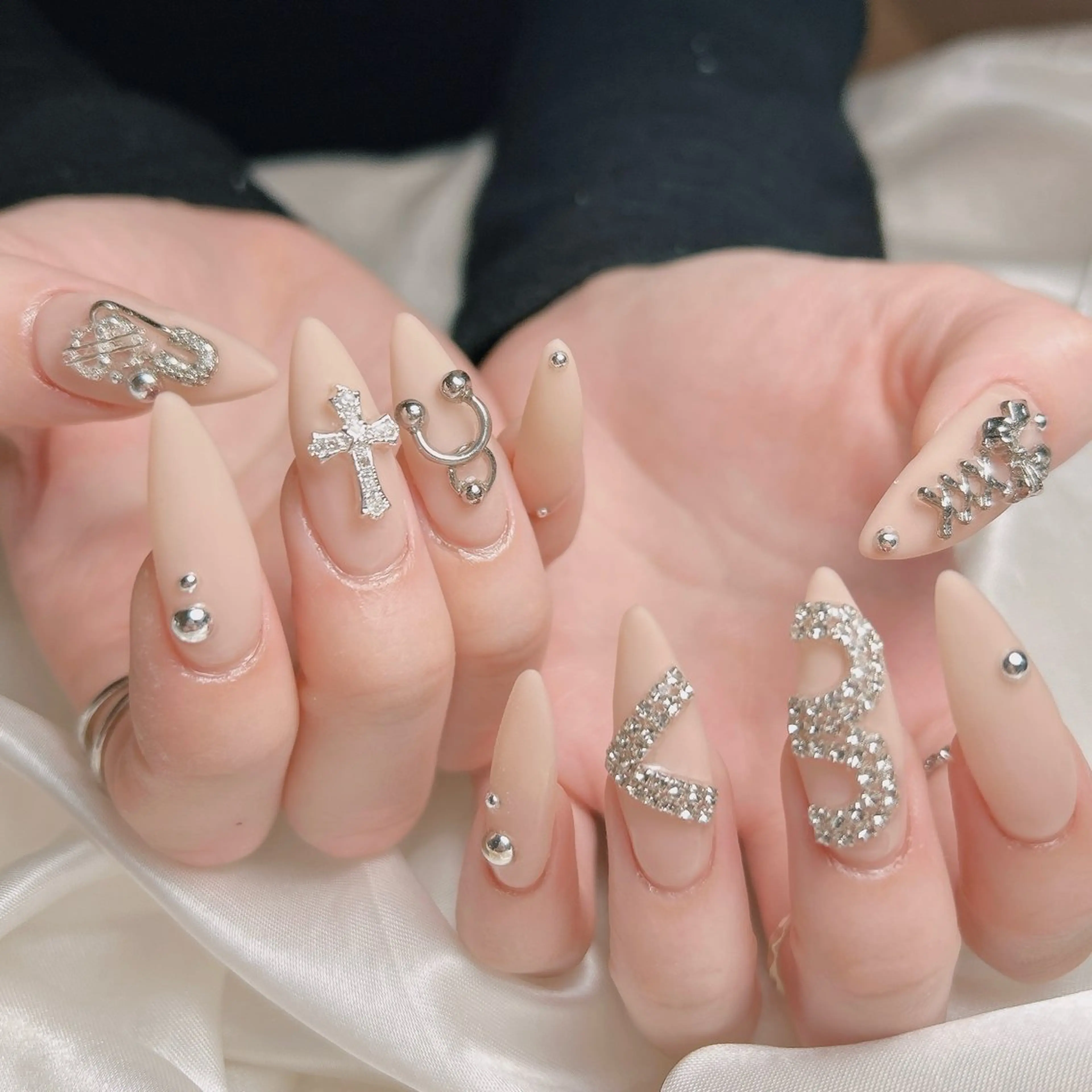 ネイル マットネイル ハンドネイル junna 金山.東別院.上前津のネイルデザイン