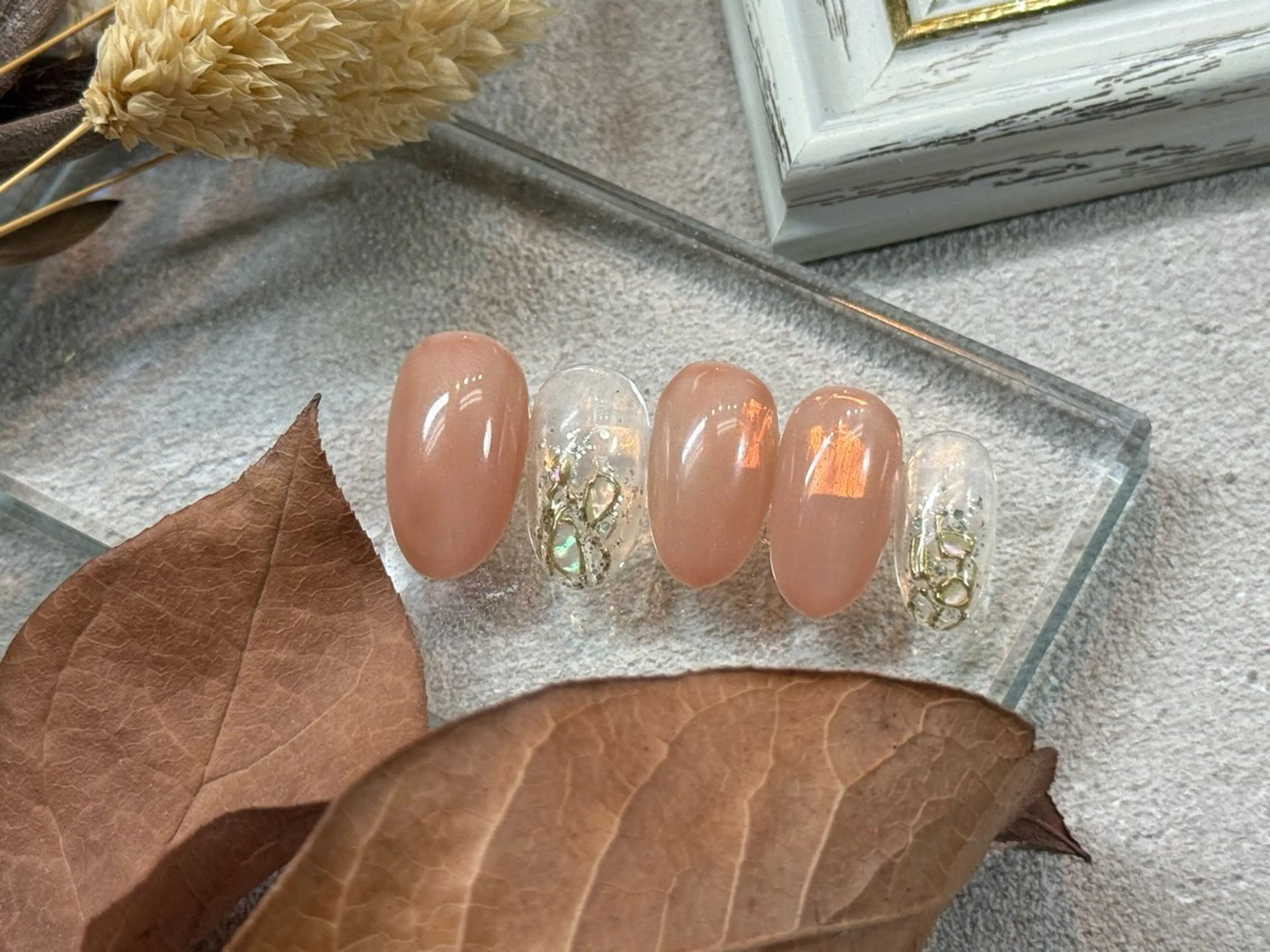 ネイル 小野里 七海のネイルデザイン