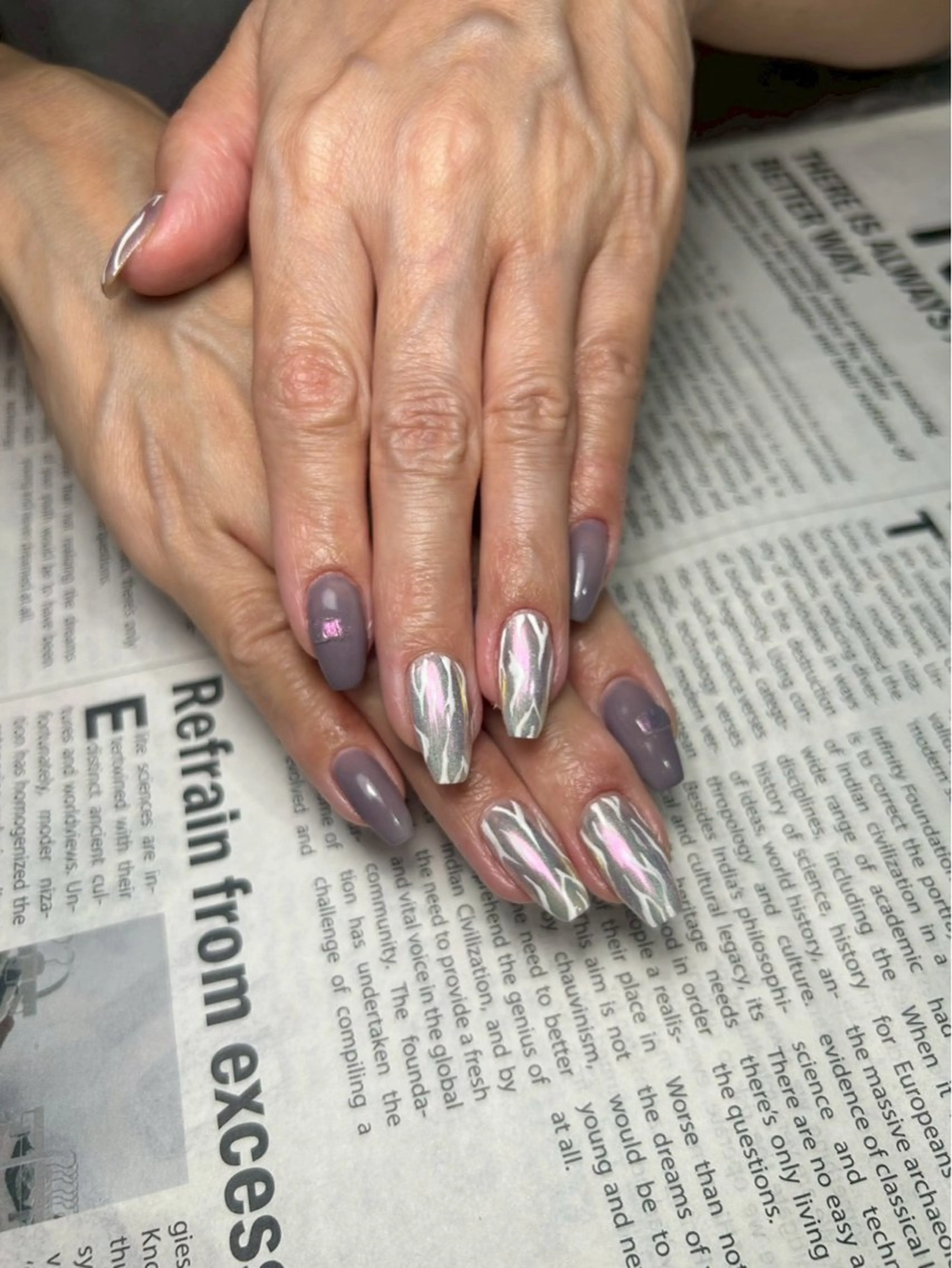 ネイル ハンドネイル Mnailsalon フィルイン対応サロンのネイルデザイン