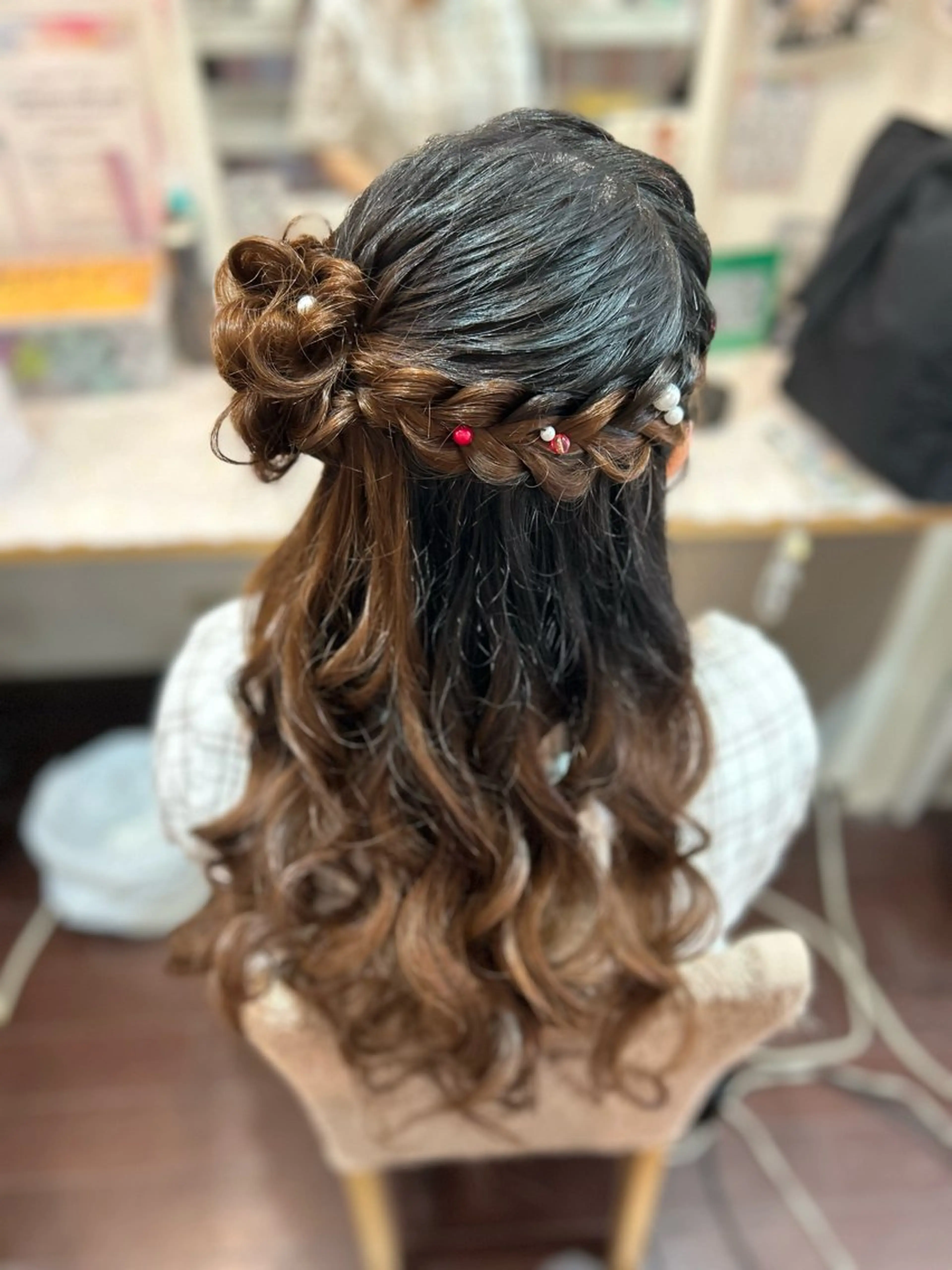 ヘアアレンジ ヘアセット 心斎橋/セットサロン /ボイボイのヘアスタイル