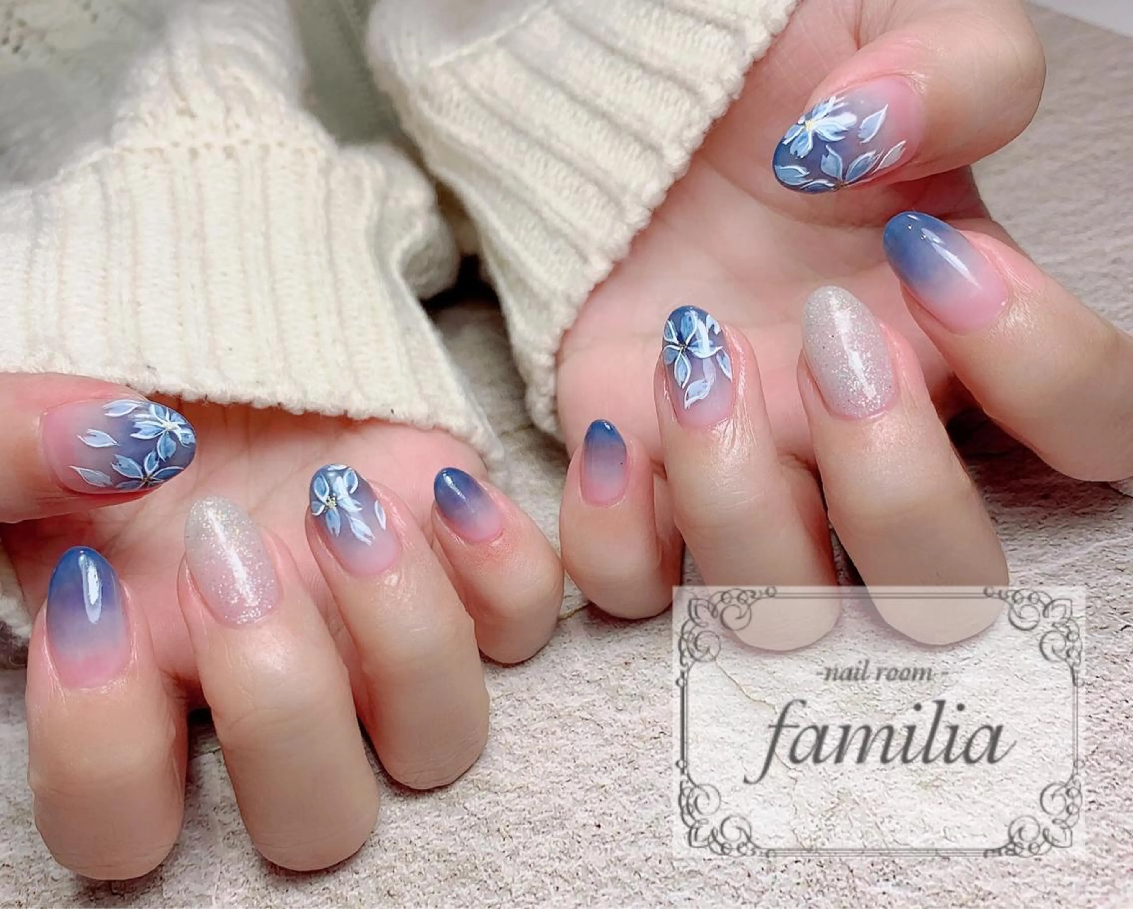 ネイル ハンドネイル -nailroom- familiaのネイルデザイン
