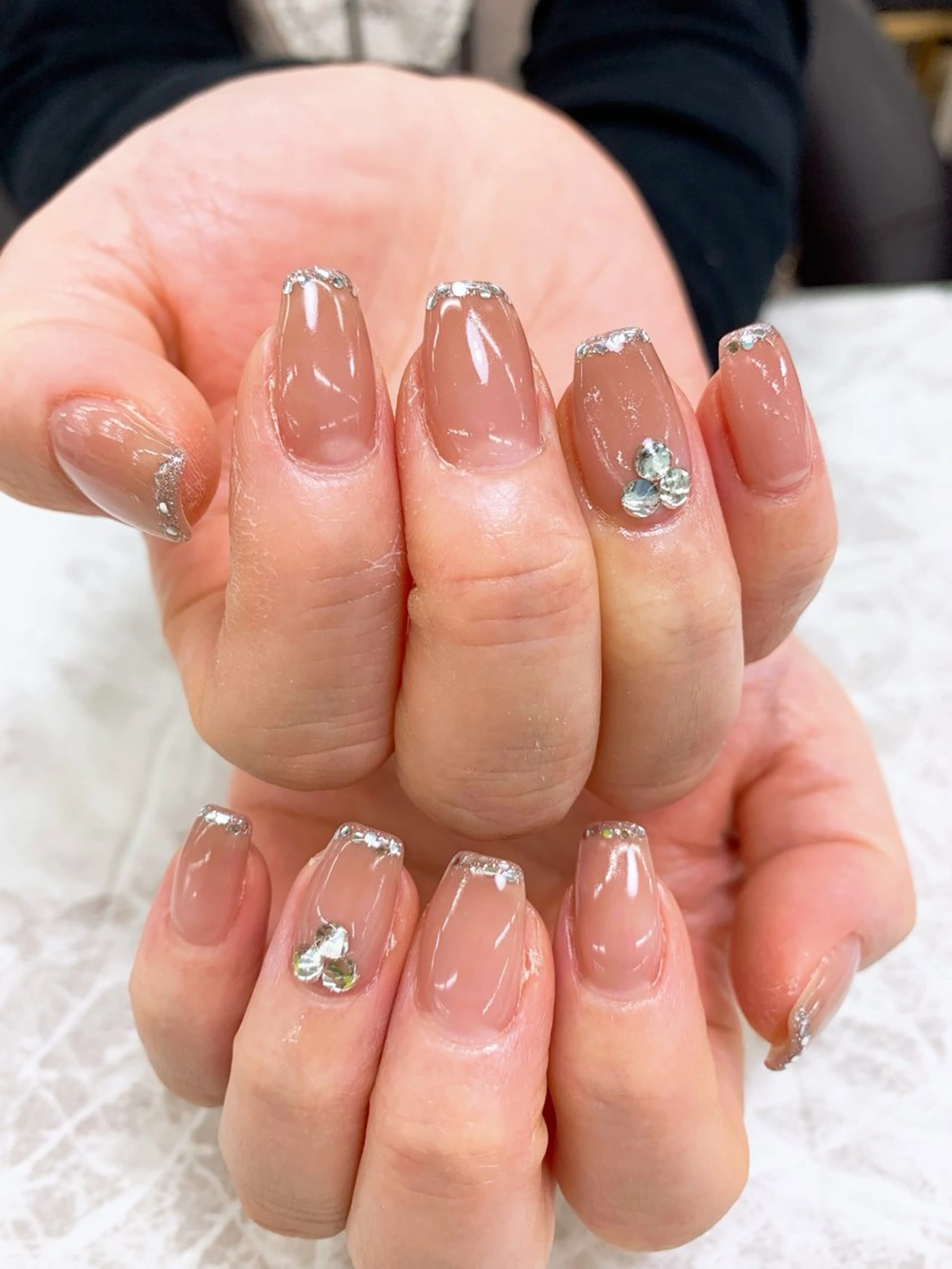 ネイル ⭐︎休業中の練習⭐︎ JNA認定講師髙橋のネイルデザイン