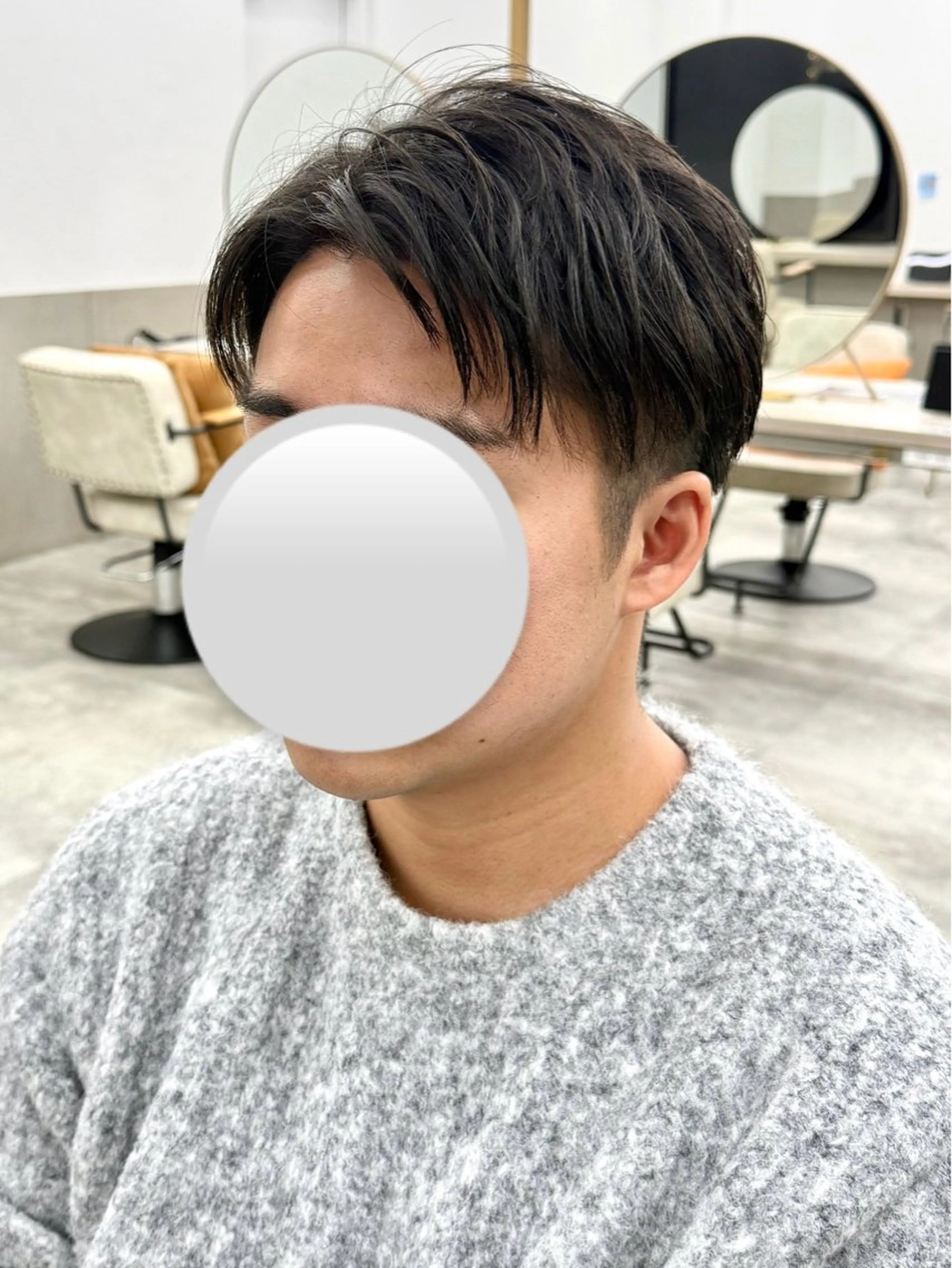 メンズ ショート/ 似合わせカットモカのヘアスタイル