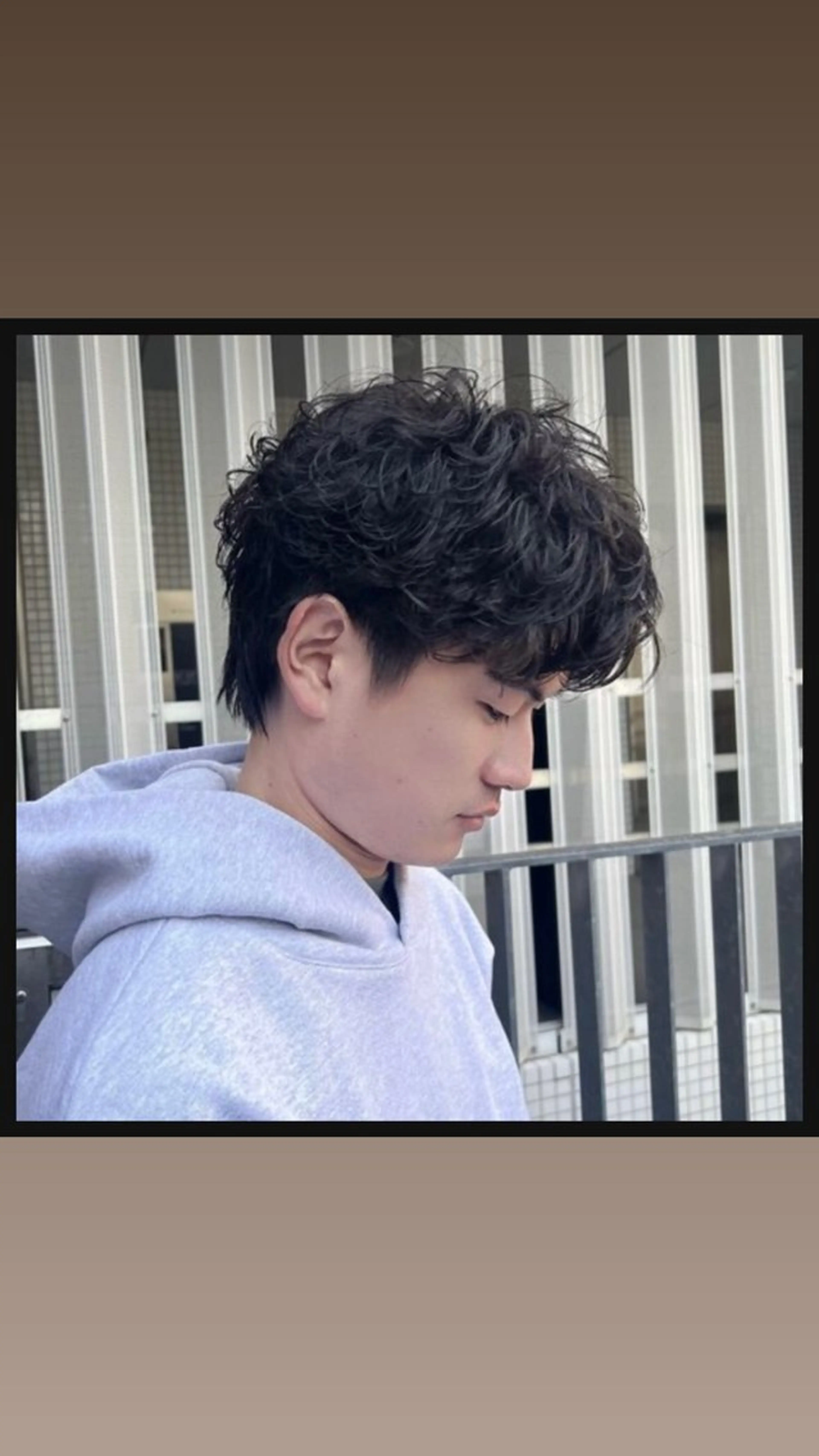 メンズ カット パーマ 黒染め剥がし/ 黒髪卒業ヘア👑涼介のヘアスタイル