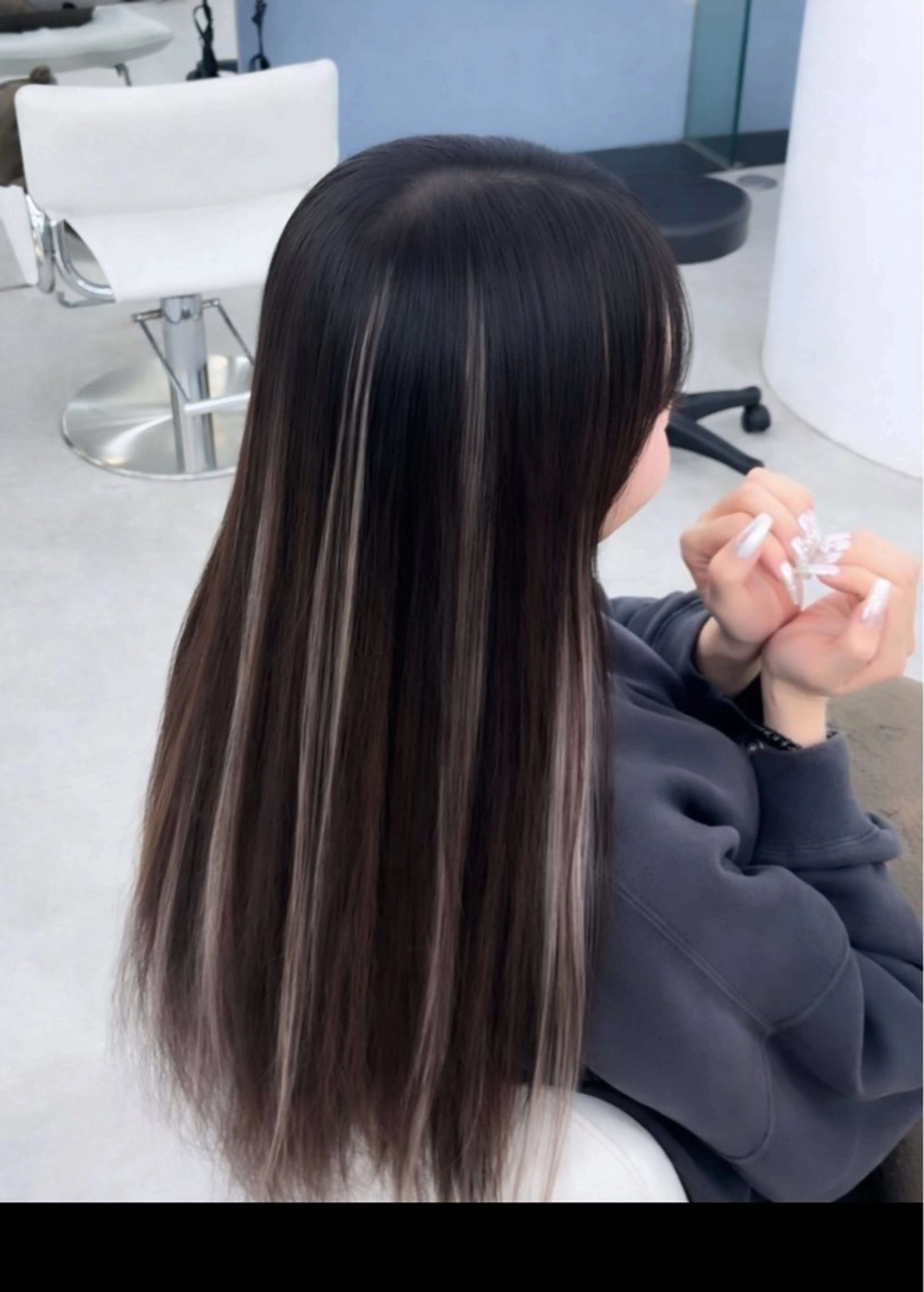 ロング シールエクステ エクステ ハイライト エクステ 藤沢エクステ/ 藤沢髪質改善/魁心のヘアスタイル