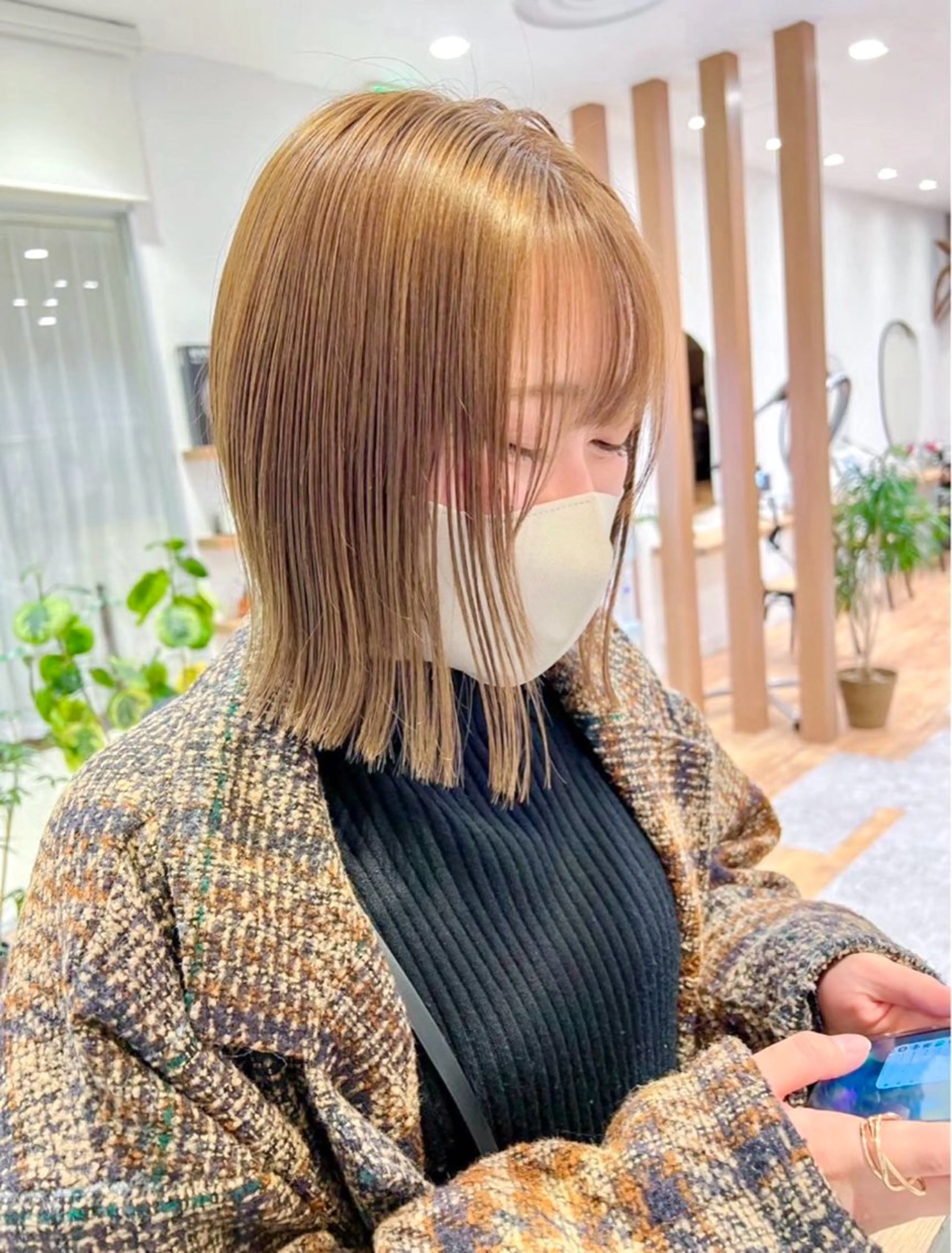 カラー 🍎ピンク、レッド系 暖色カラー🍎あやかのヘアスタイル