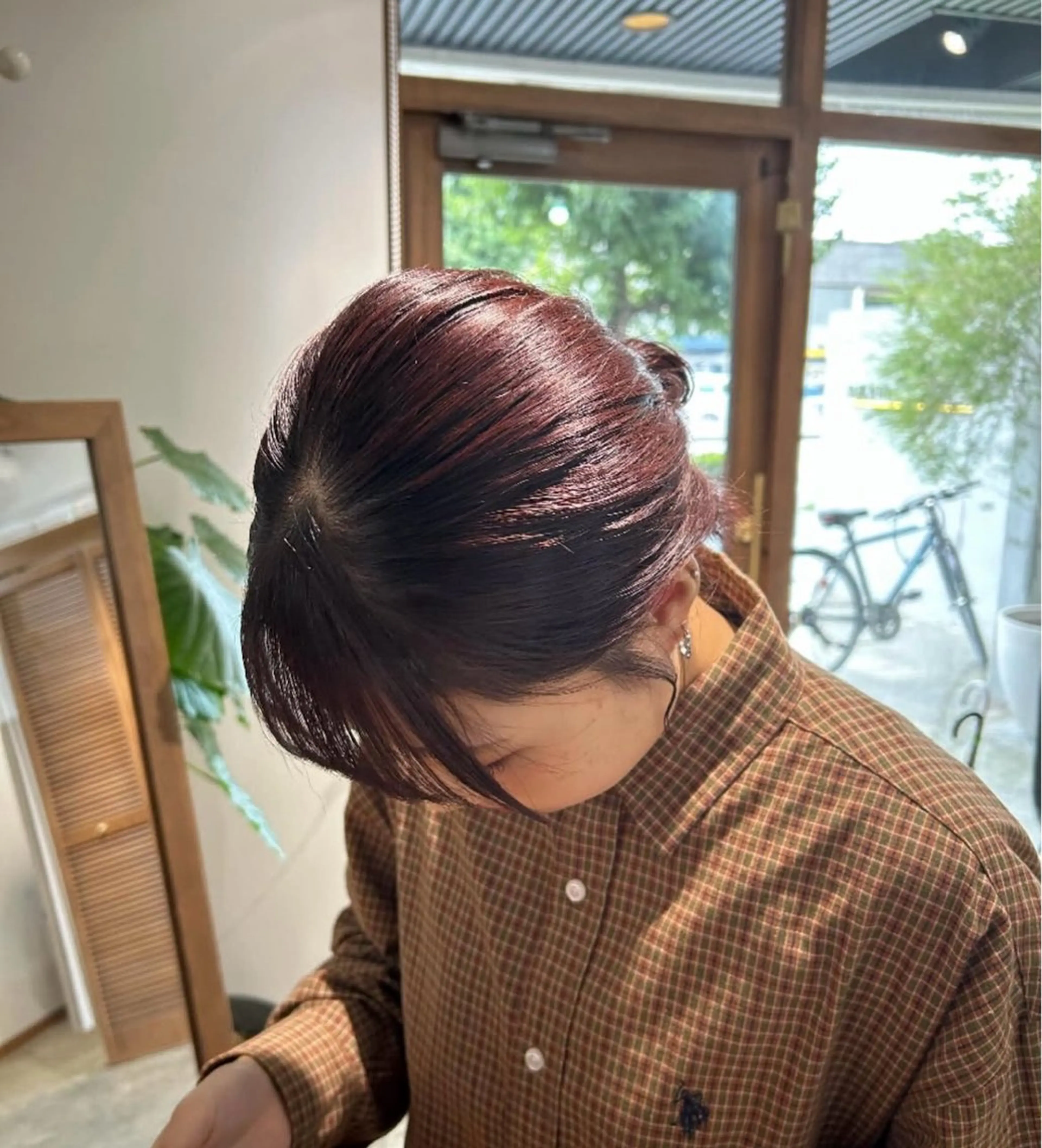 ミディアム カラー メンズカットモデル/ 犬塚愛奈のヘアスタイル