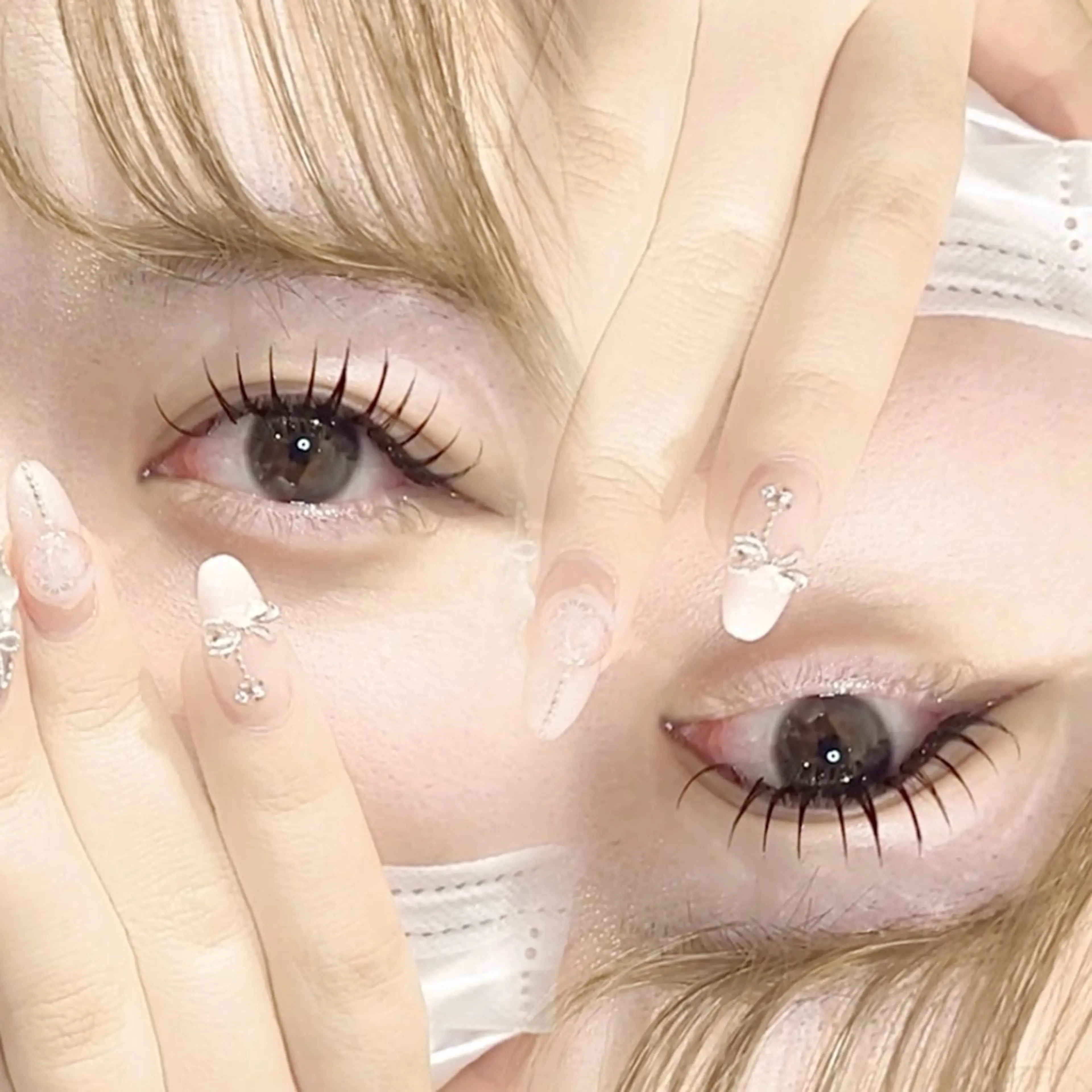 【✨束感好き必見✨】LEDダブルフラットラッシュ⭐️80束(160本)の写真