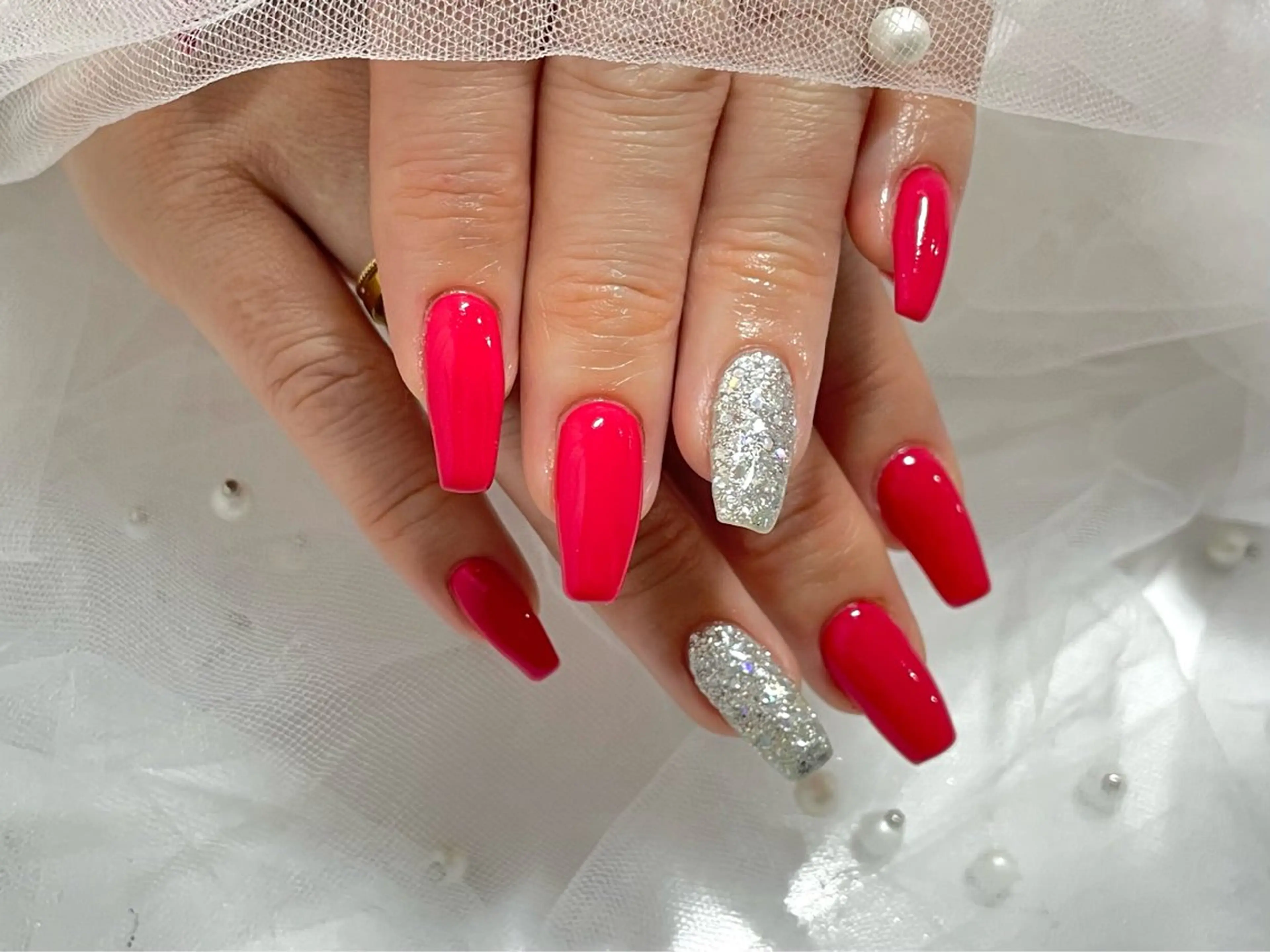 ネイル ＿WHITE+南海難波店所属・_WHITE+ 南海難波店のネイルデザイン