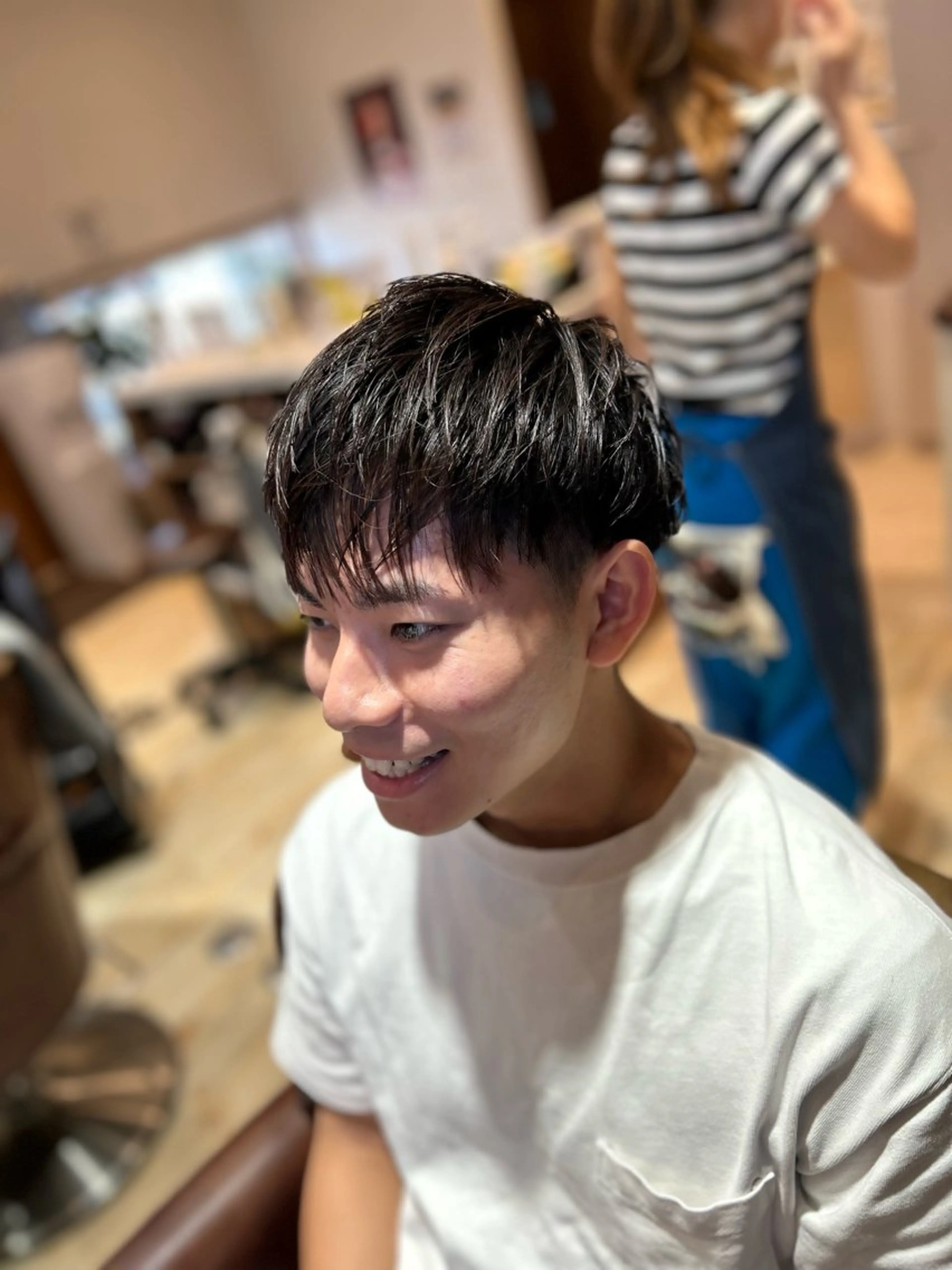メンズ カット hair&healing On所属・高木 みよのヘアスタイル