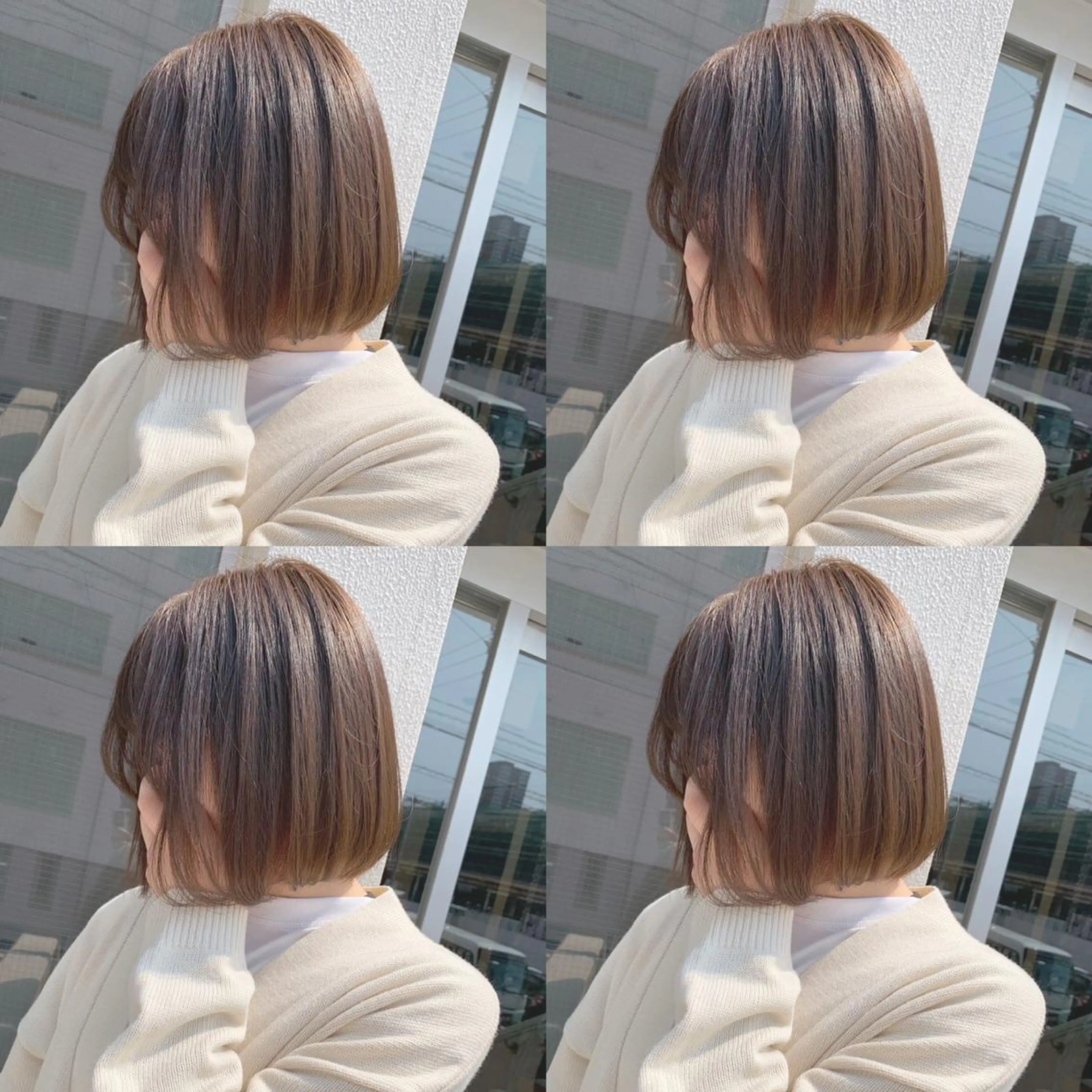 ショート カラー アブアイ所属・艶髪・酸性ストレート フリツのヘアスタイル