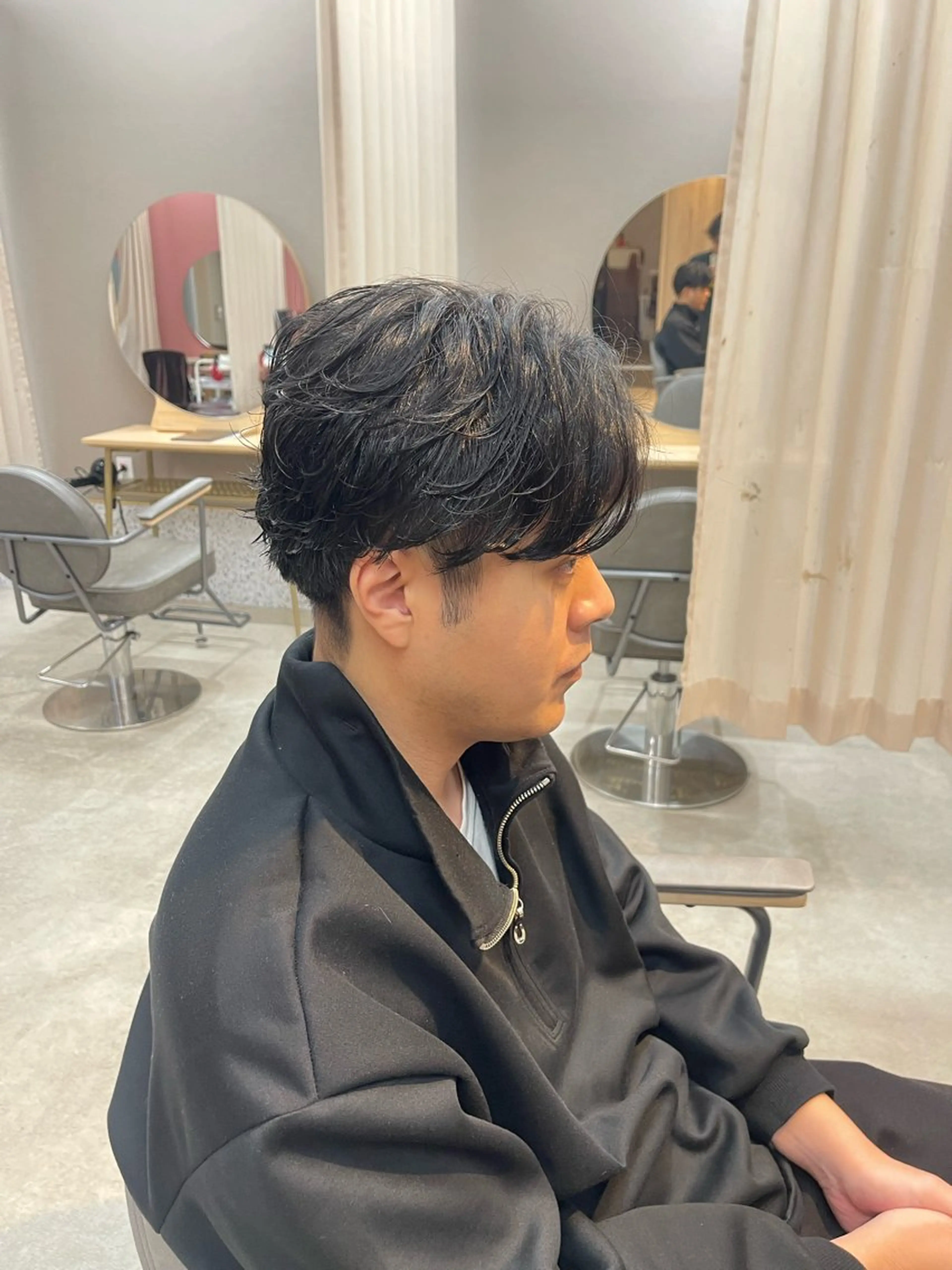 メンズ カット パーマ TELAHAIR上福岡所属・✨透明感カラー✨ 🌈艶カラー🌈のヘアスタイル