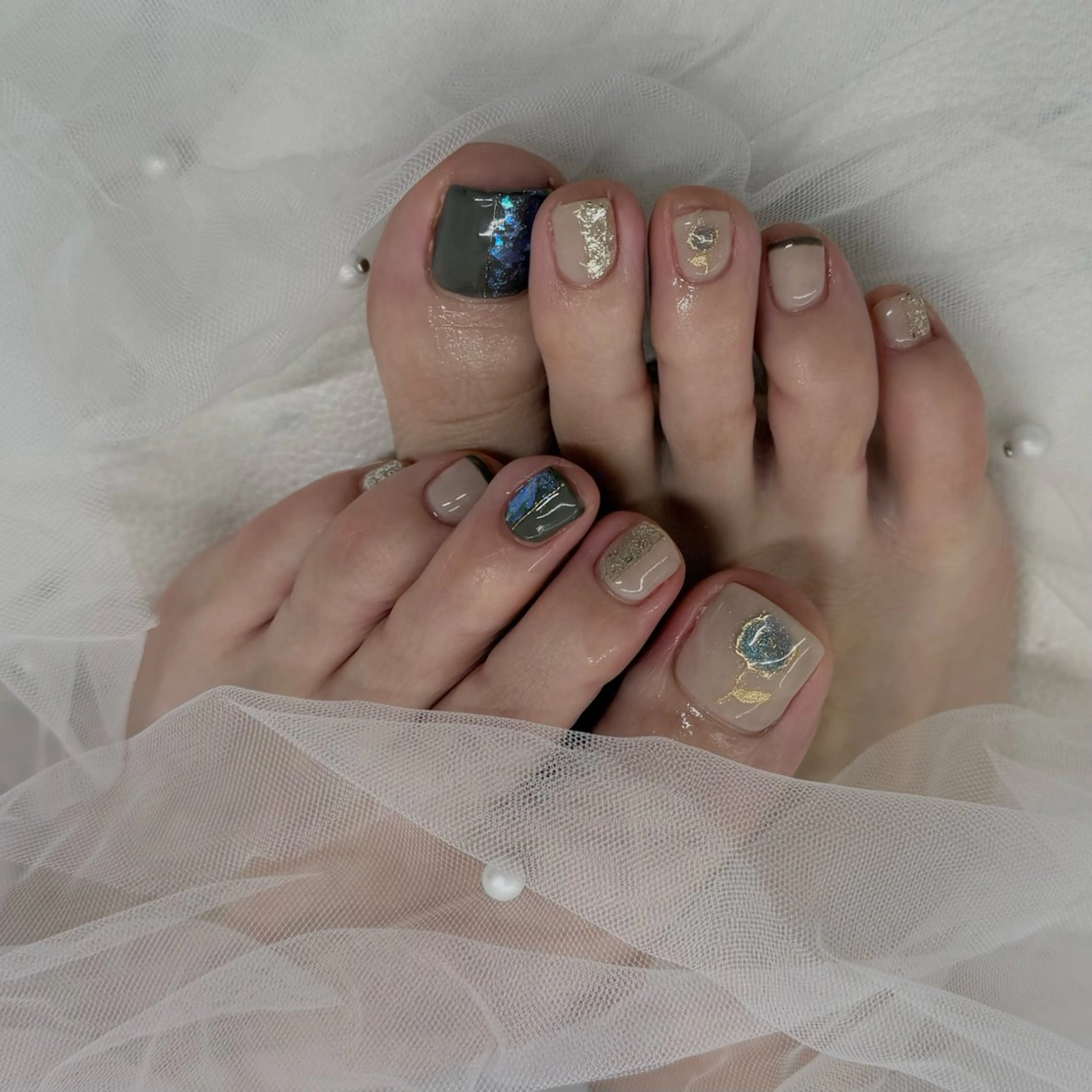 ネイル フットネイル salone Regina 【サローネ　レジーナ】所属・Regina Marinaのネイルデザイン