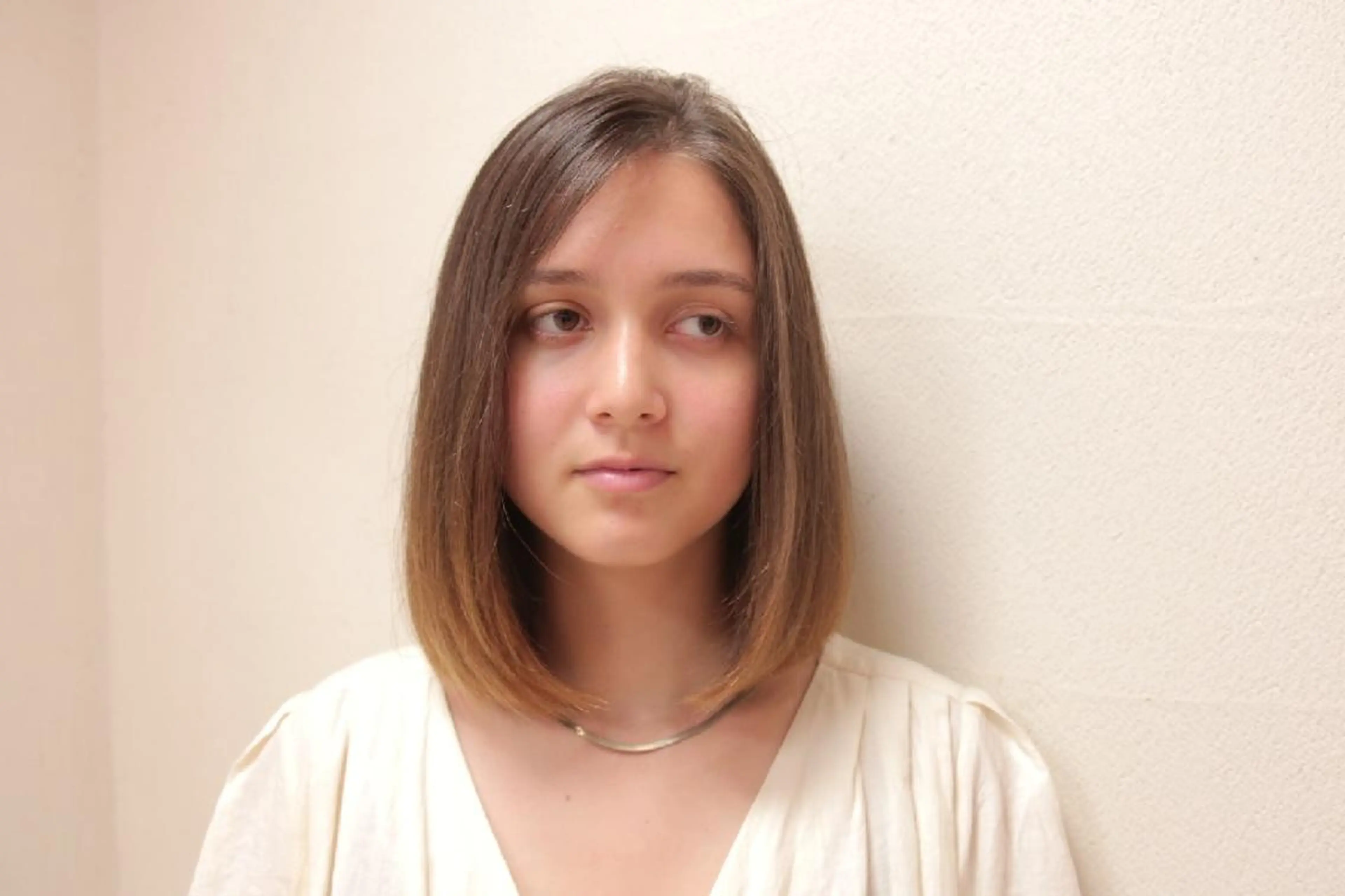 ミディアム カラー カット トリートメント nagane sayakaのヘアスタイル