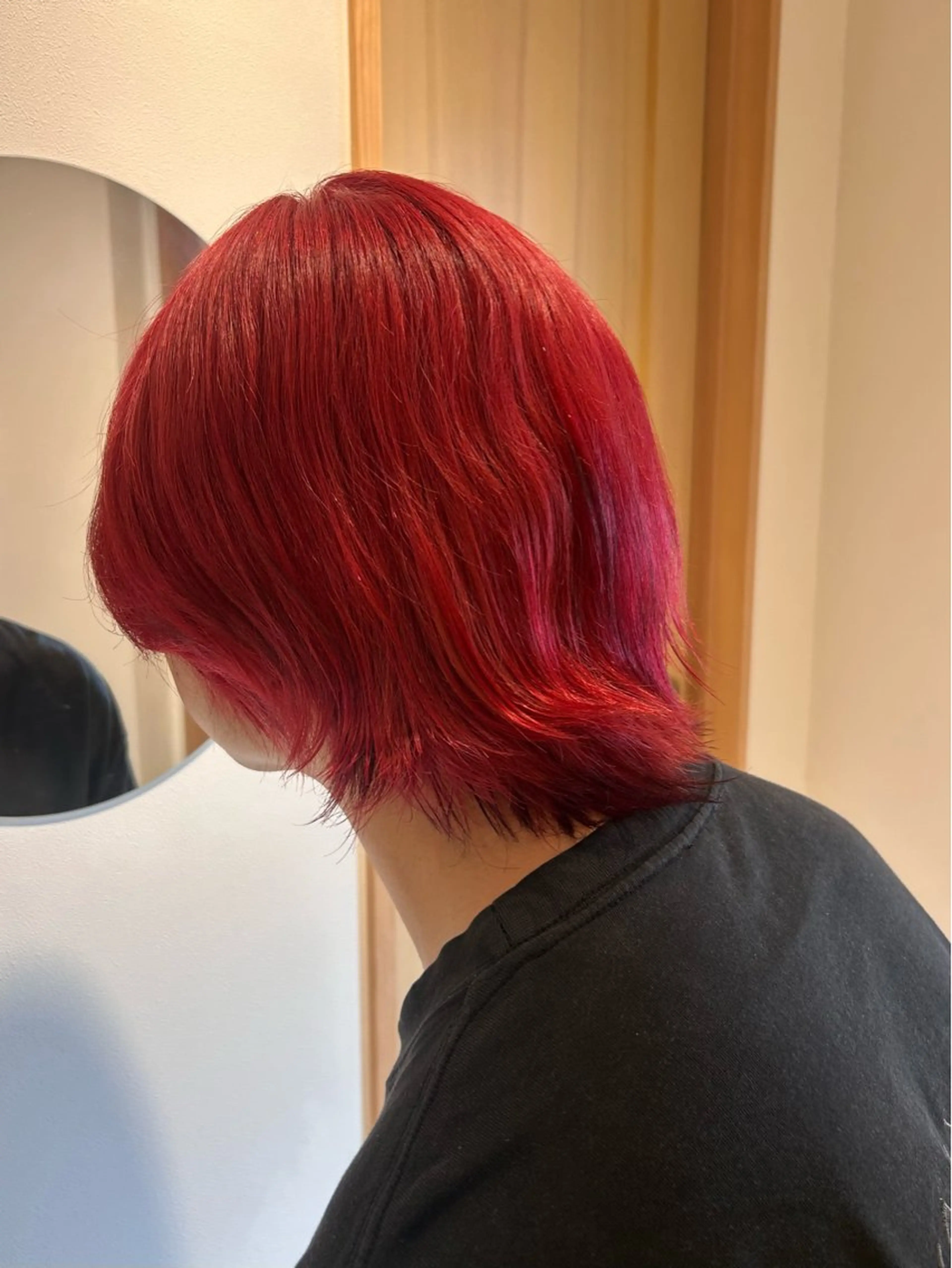 カラー レッドカラー カット ヘアカラー トリートメント 🎀natsuki /モテカラーのヘアスタイル