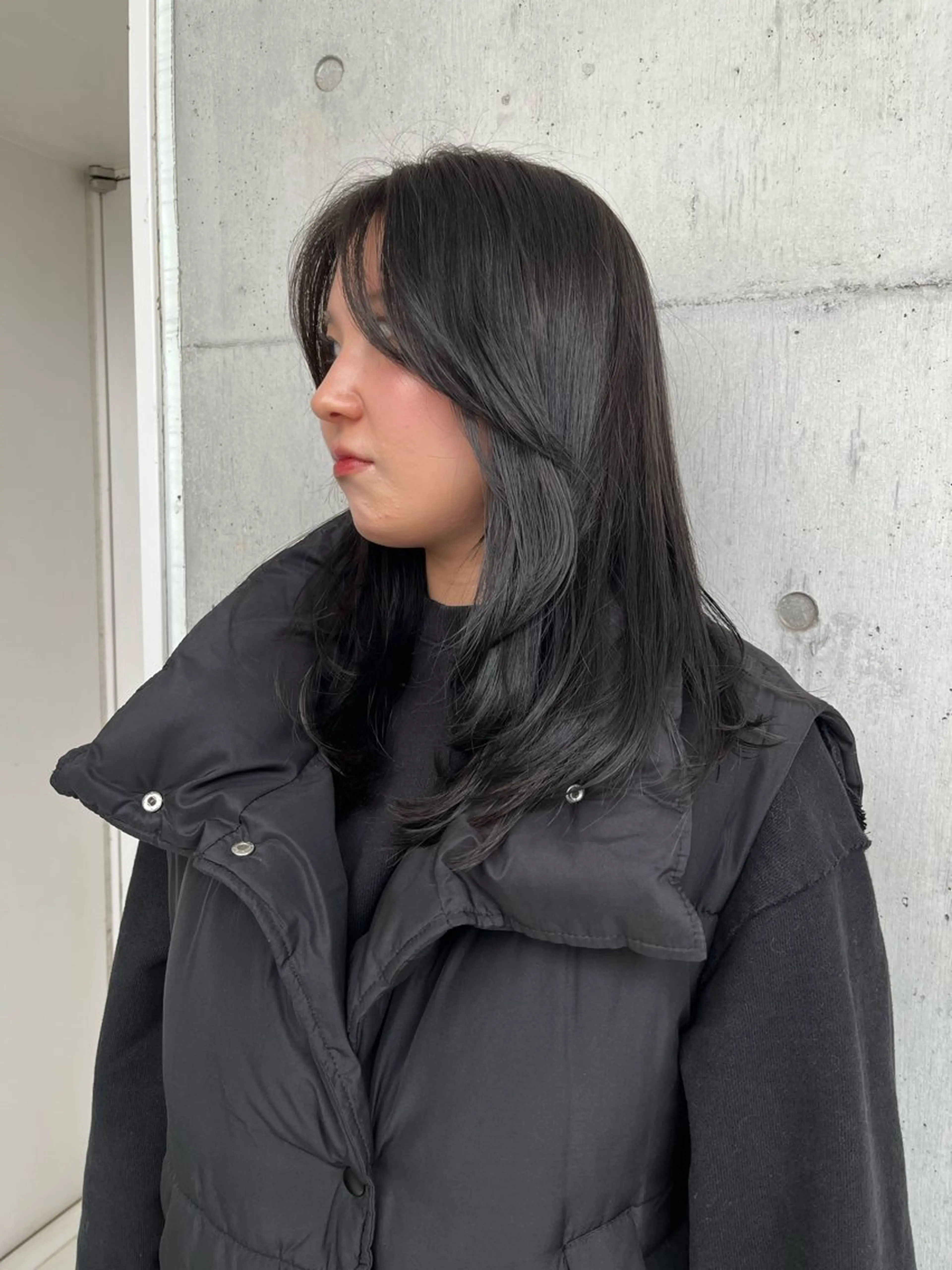 セミロング カラー レイヤーカット カット ヘアカラー トリートメント yukari/ 立川美容室のヘアスタイル