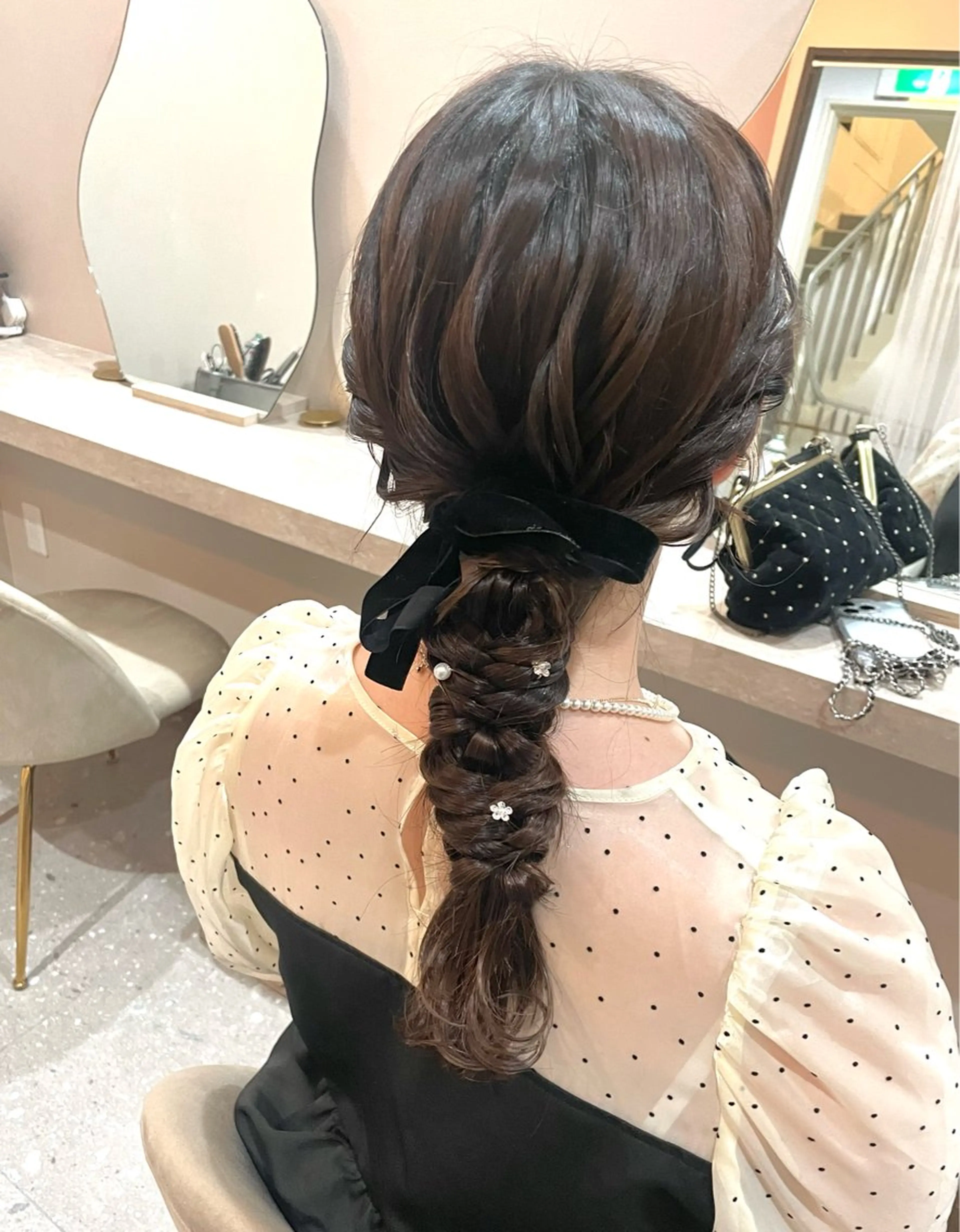 ロング ヘアアレンジ Mila chihiroのヘアスタイル