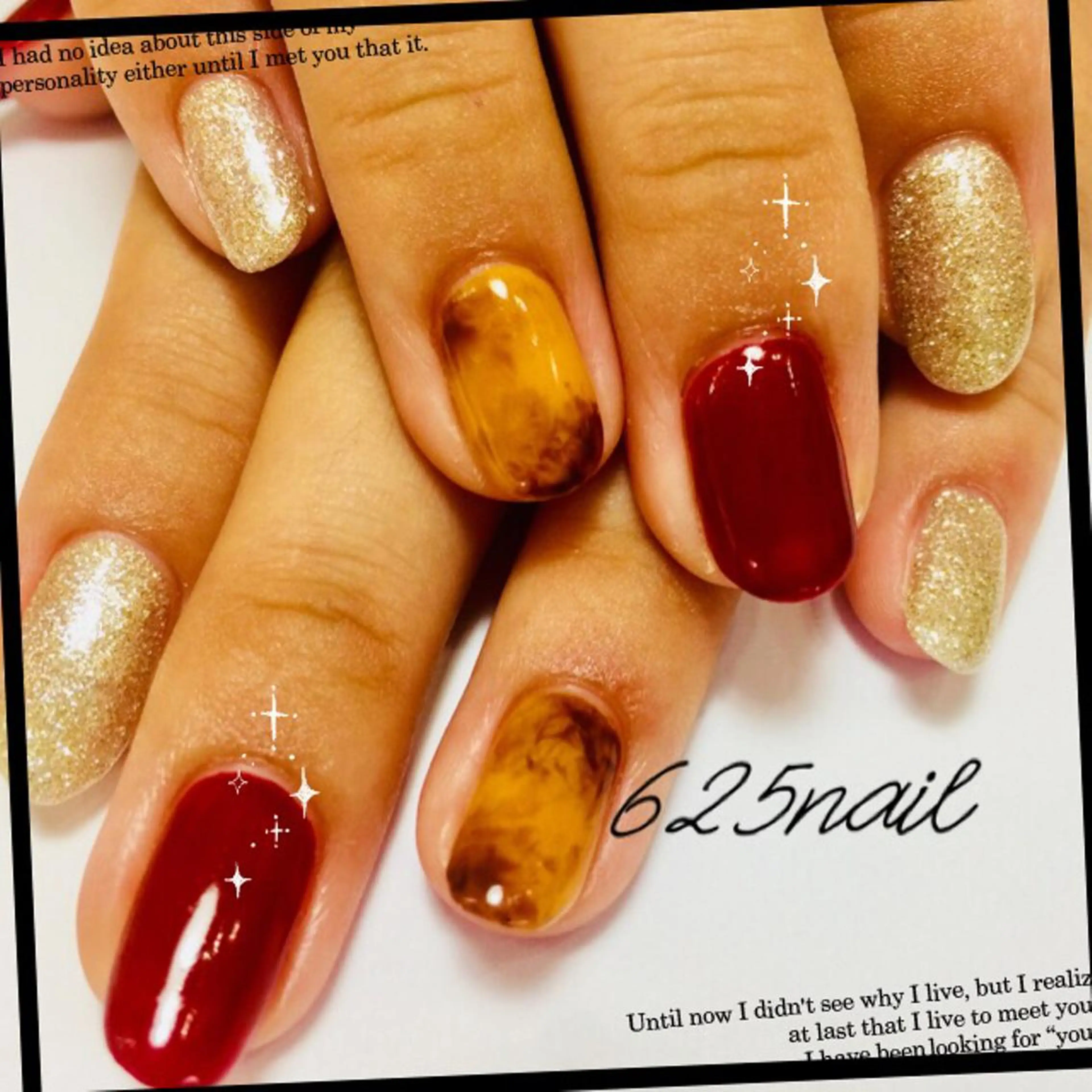 ネイル 625nail 無料P有/春日白水のネイルデザイン