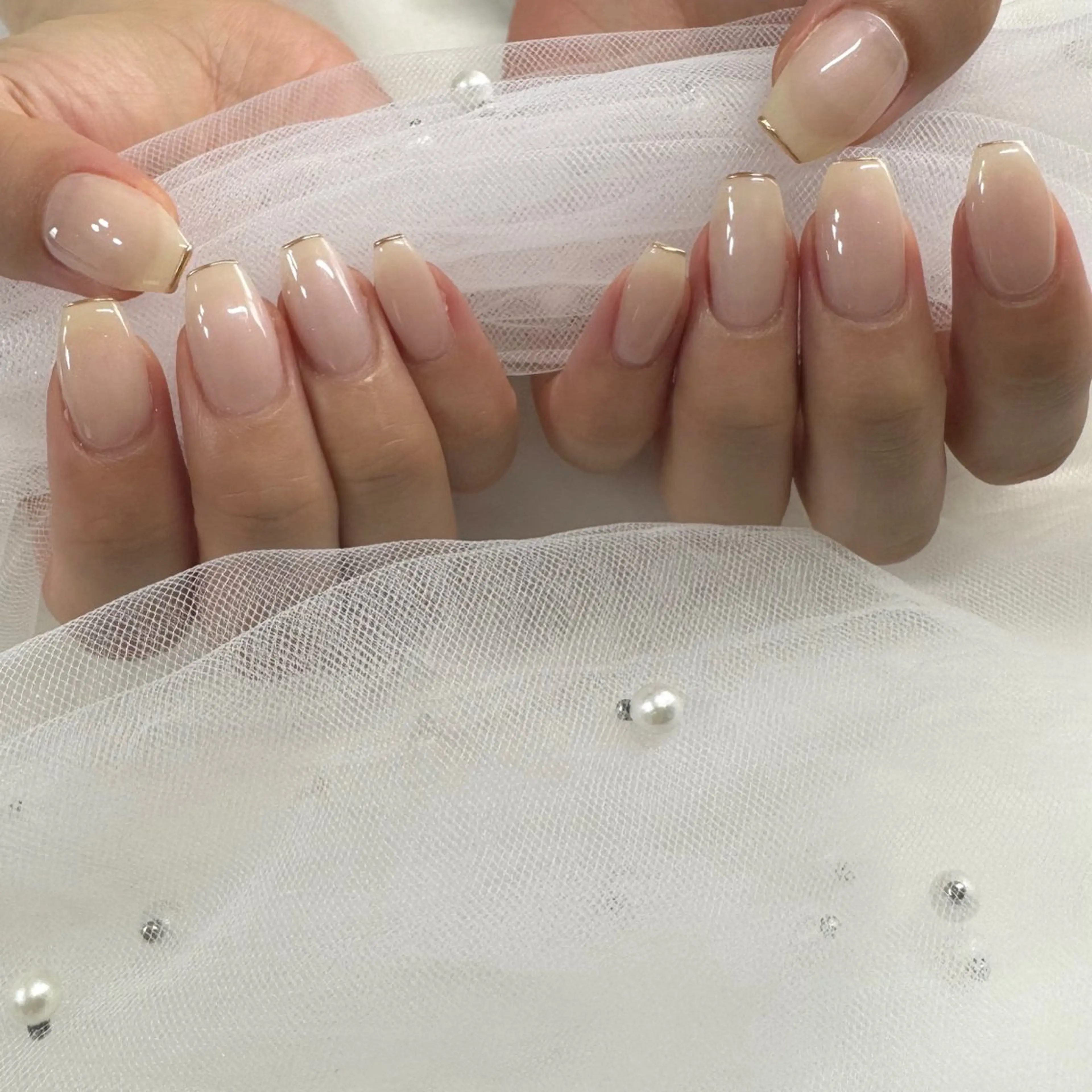 ネイル ジェルネイル シンプルネイル 東 千夏のネイルデザイン