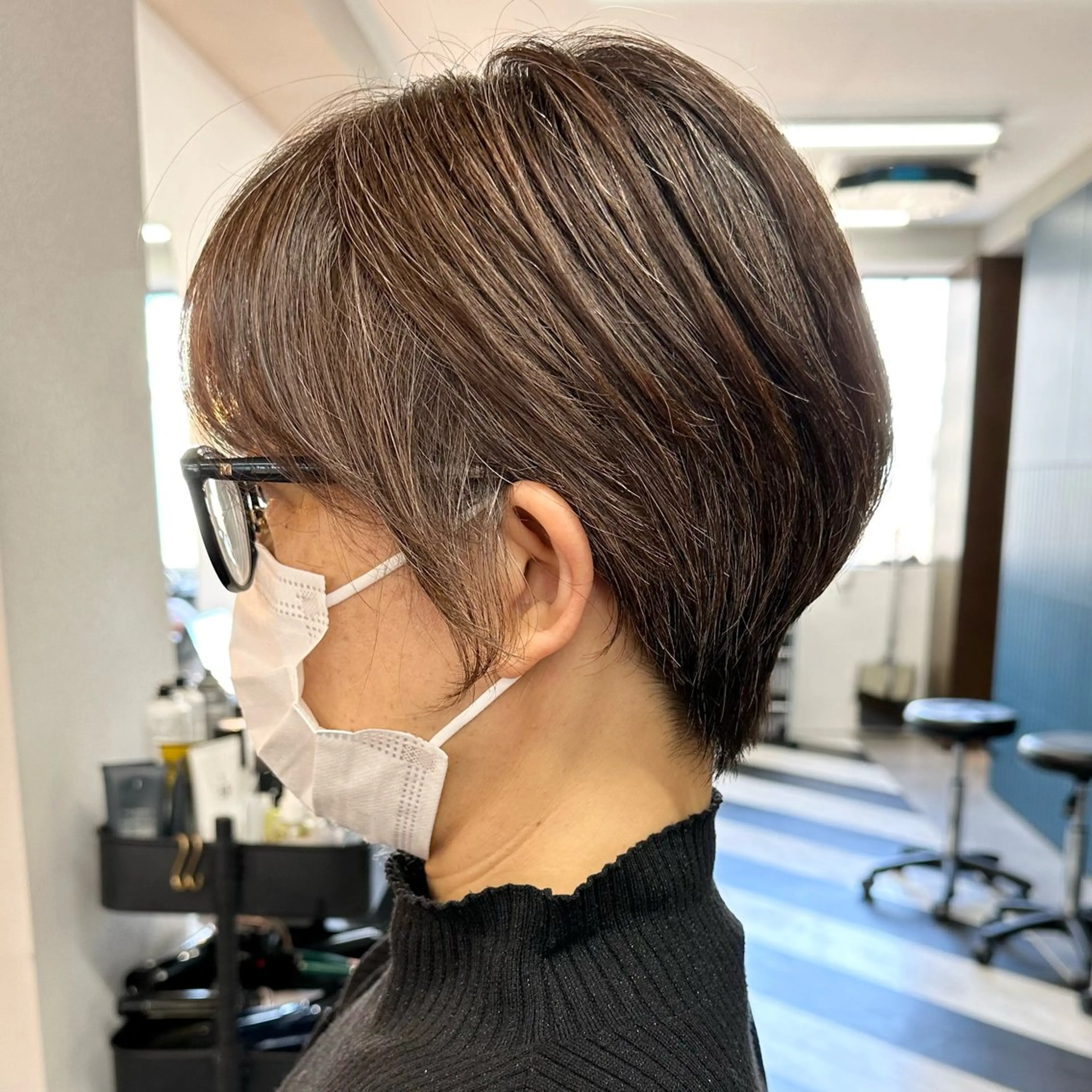 ショート 守屋 寿哉のヘアスタイル