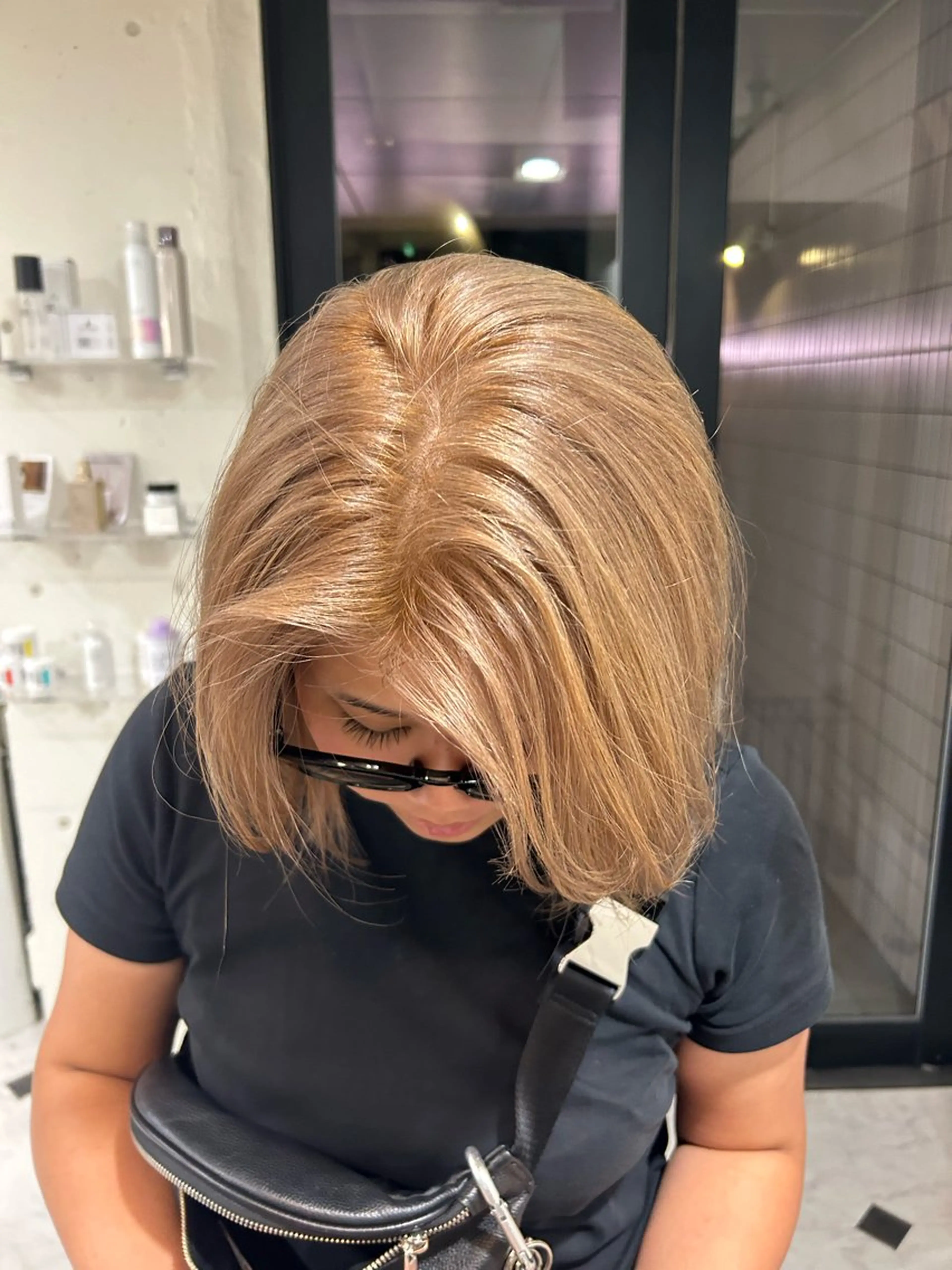 ショート カラー 🌟デザインカラー 久保悠那のヘアスタイル