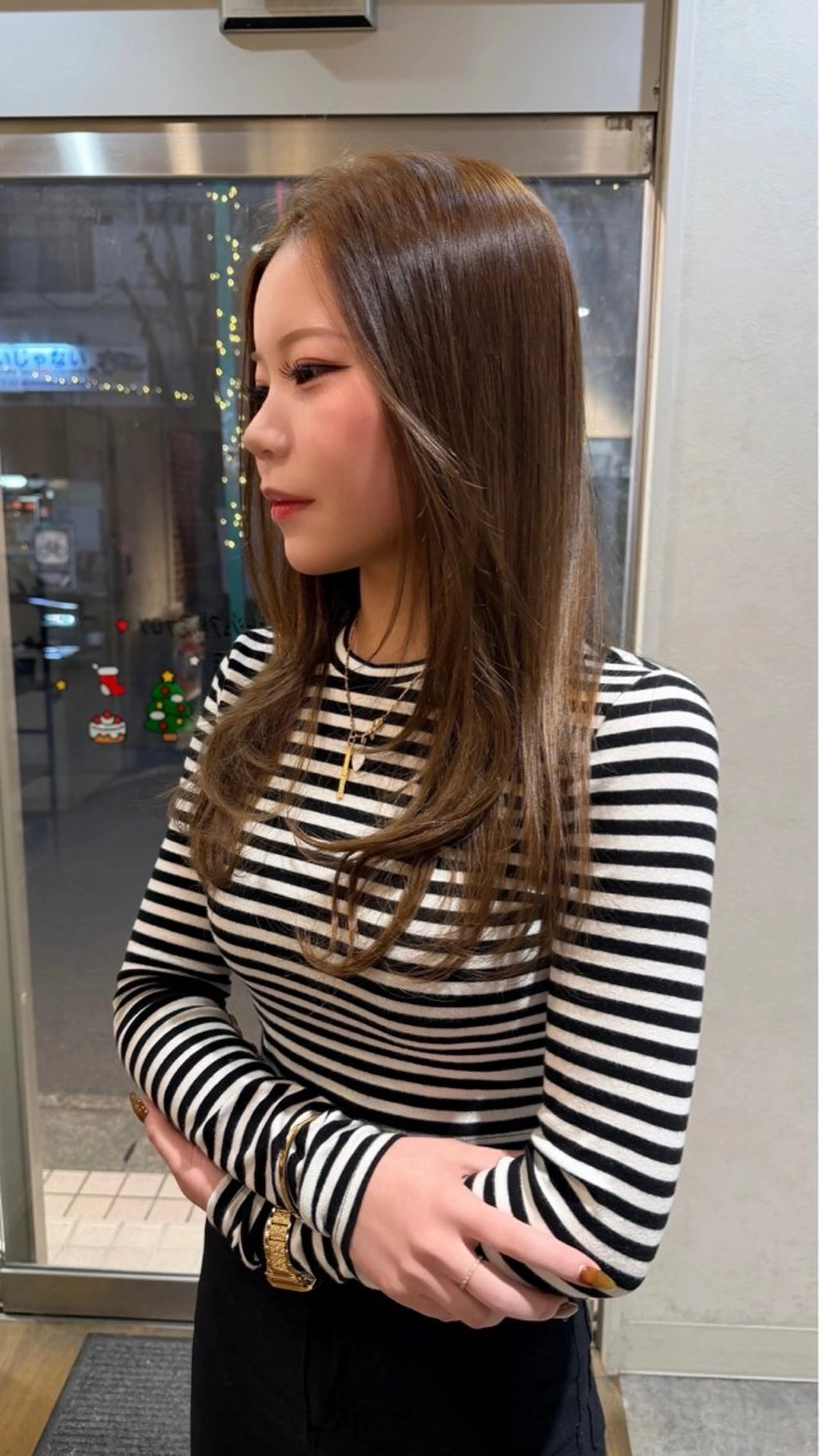 ヘアカラー 松本 羅華のヘアスタイル