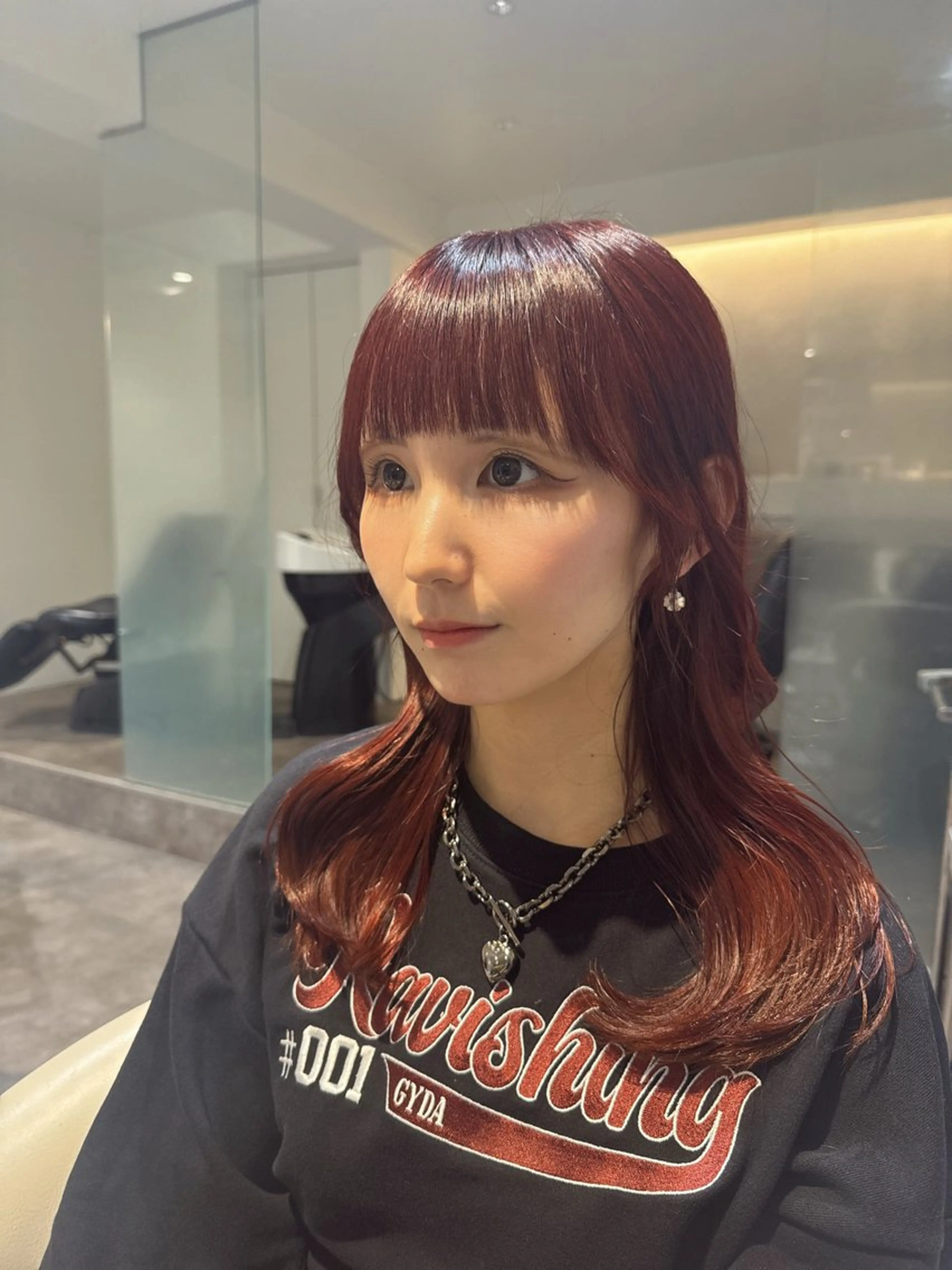 ミディアム カラー カット ヘアカラー トリートメント 💎透明感カラー特化 💎TAISEIのヘアスタイル