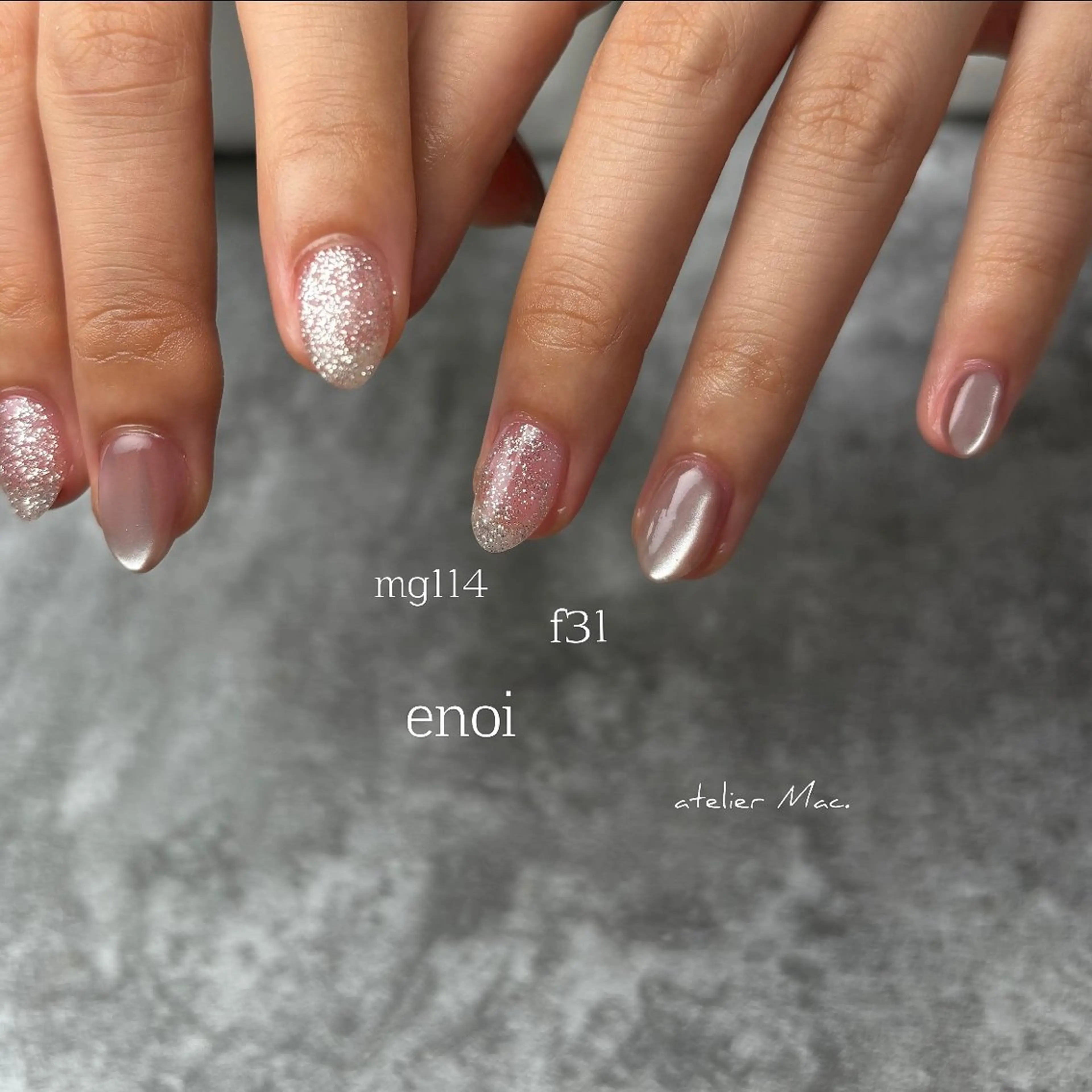 ネイル ハンドネイル atelier mac.のネイルデザイン