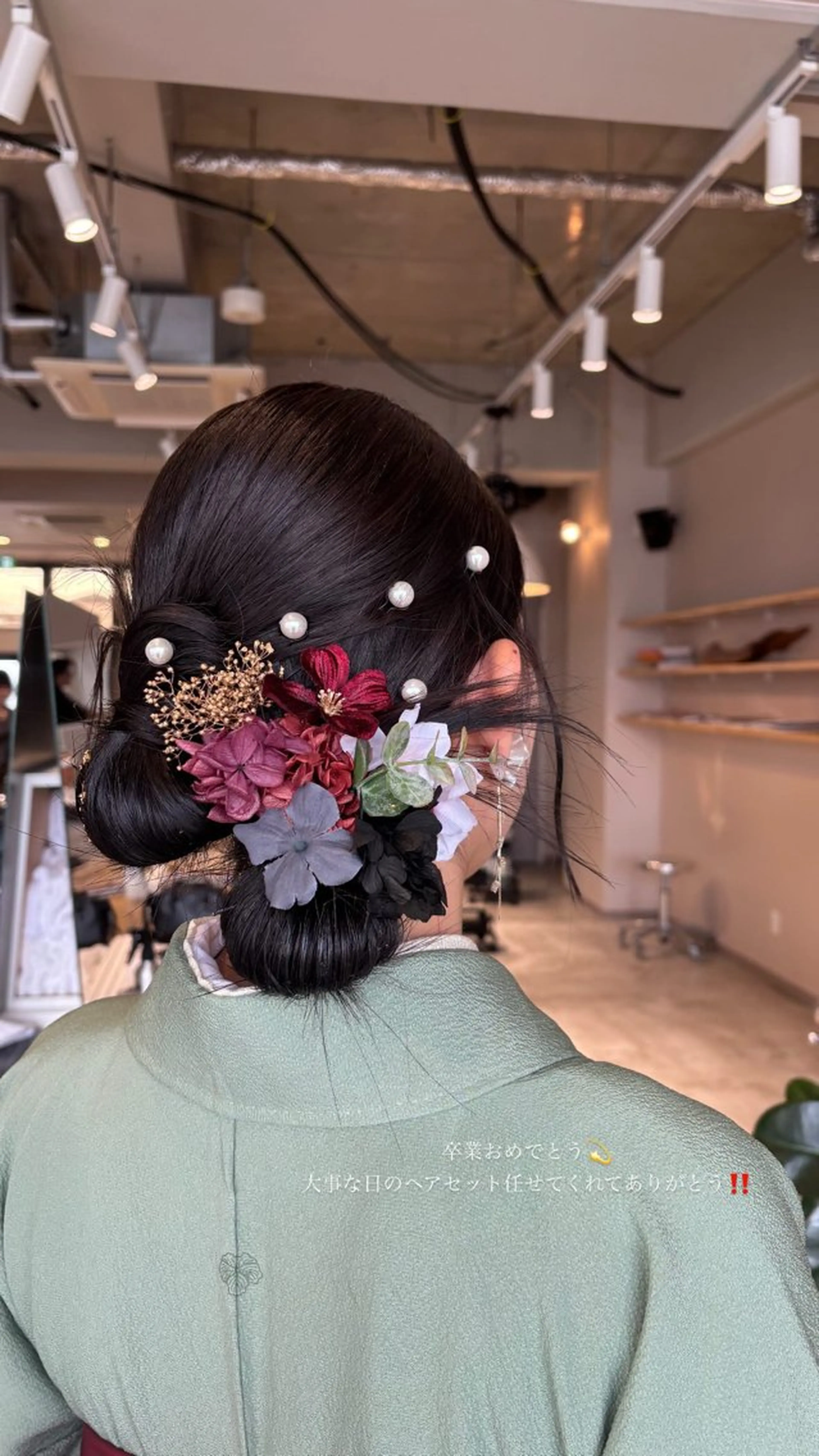 ヘアアレンジ 卒業式のヘアスタイル 鳥栖美容室/nir. 美優/ミユのヘアスタイル