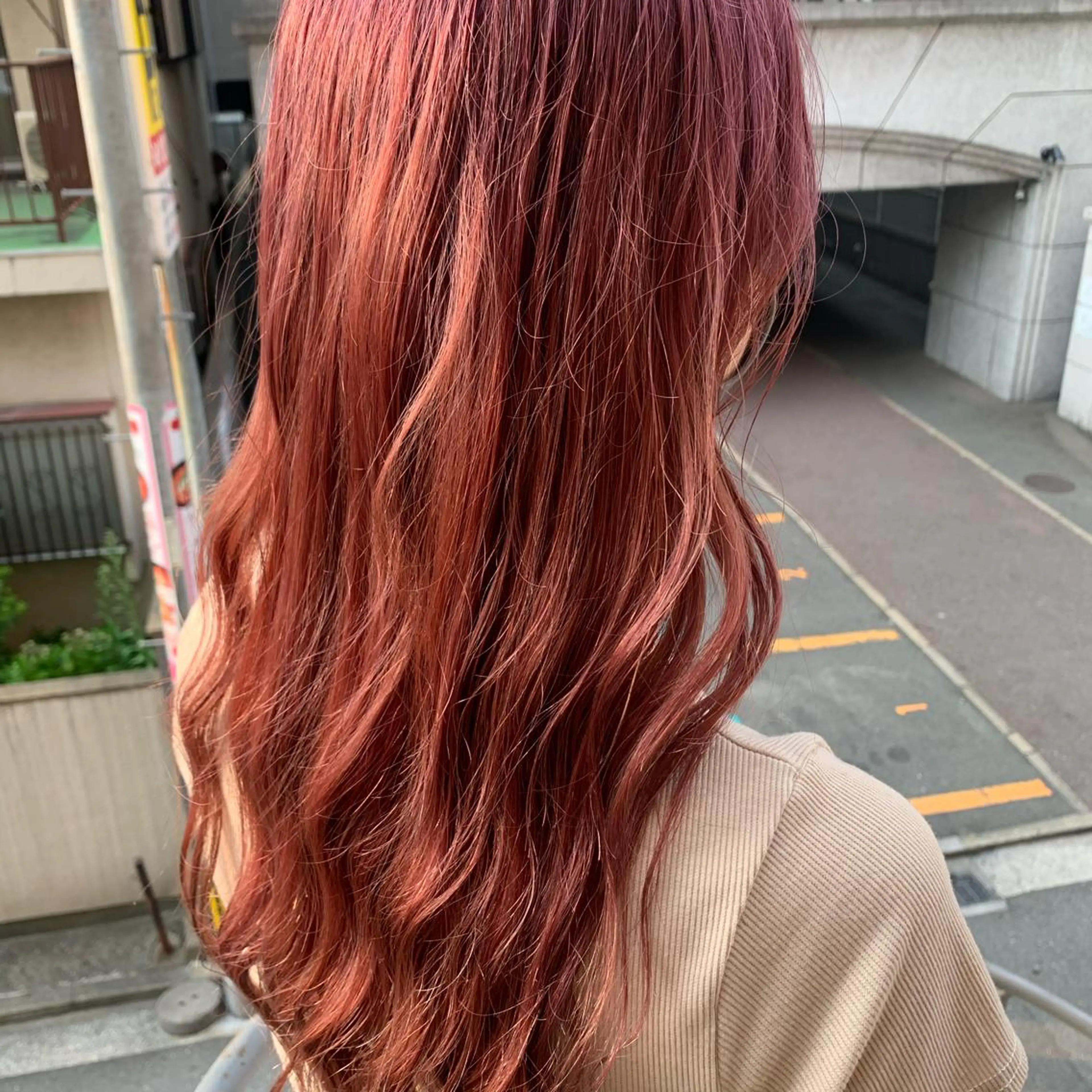 ロング カラー カット ヘアカラー MARU レイヤー/パーマのヘアスタイル