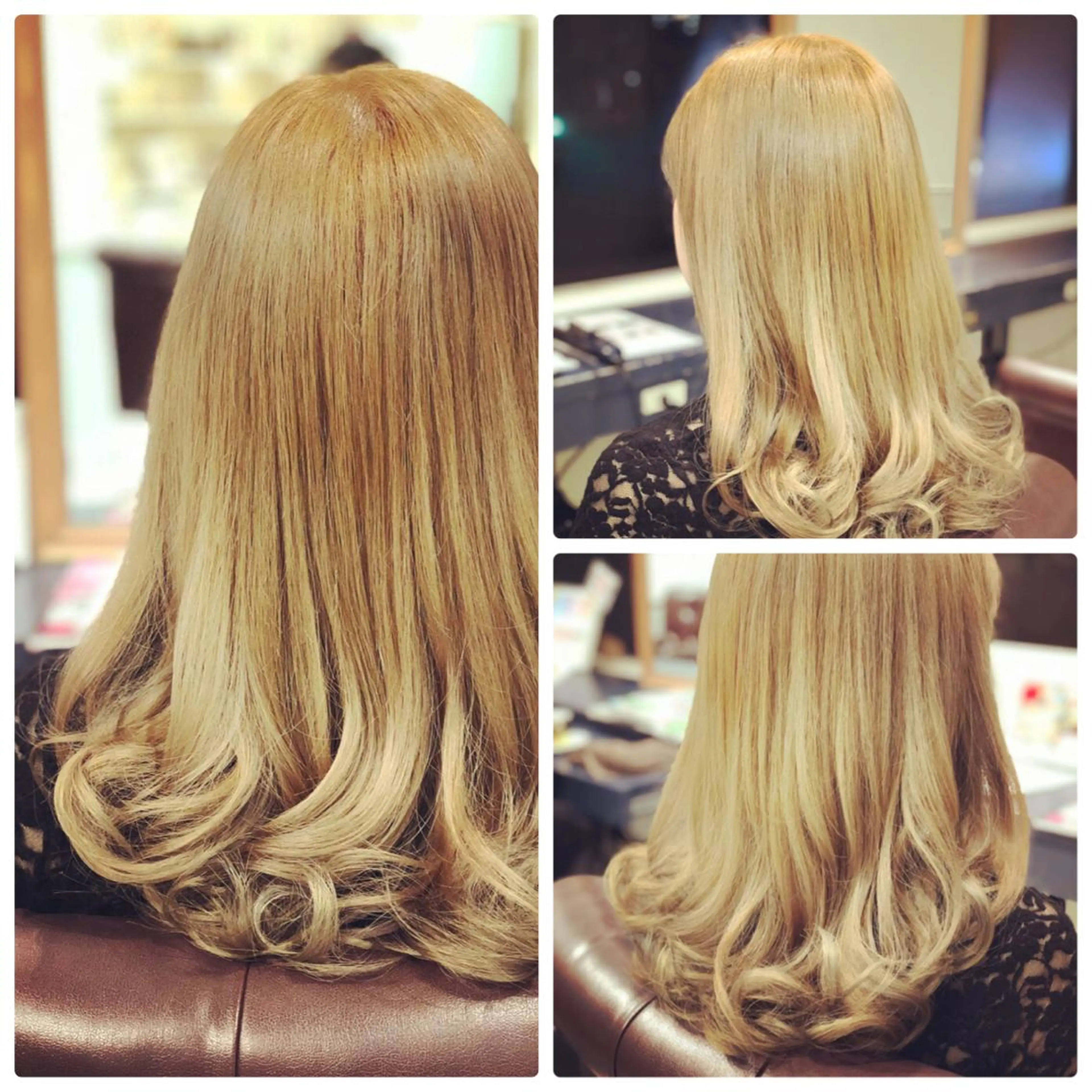 ロング カラー アッシュ ベージュカラー ダブルカラー gen所属・坂元 智信のヘアスタイル