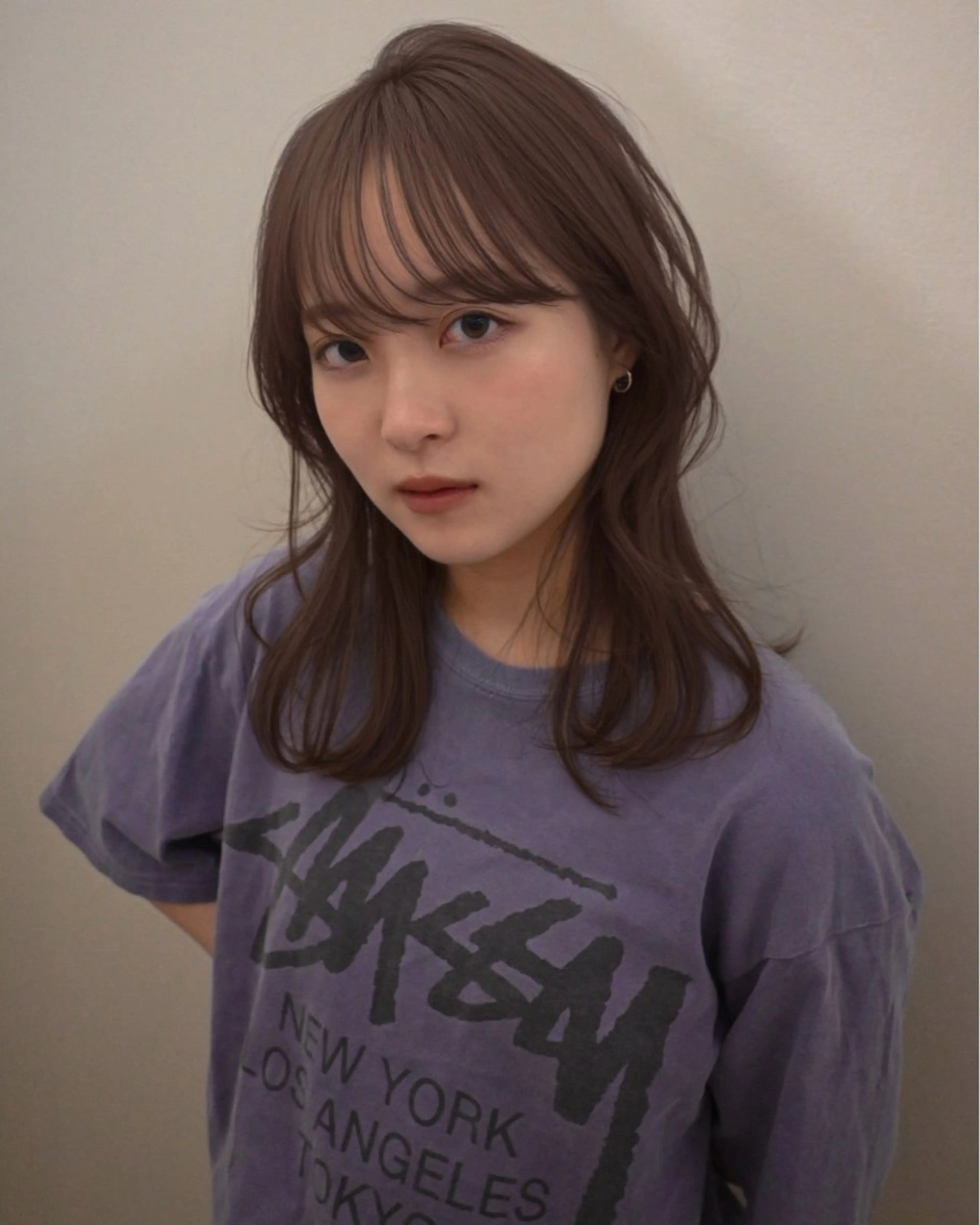 ミディアム カラー カット aya / カットカラーのヘアスタイル