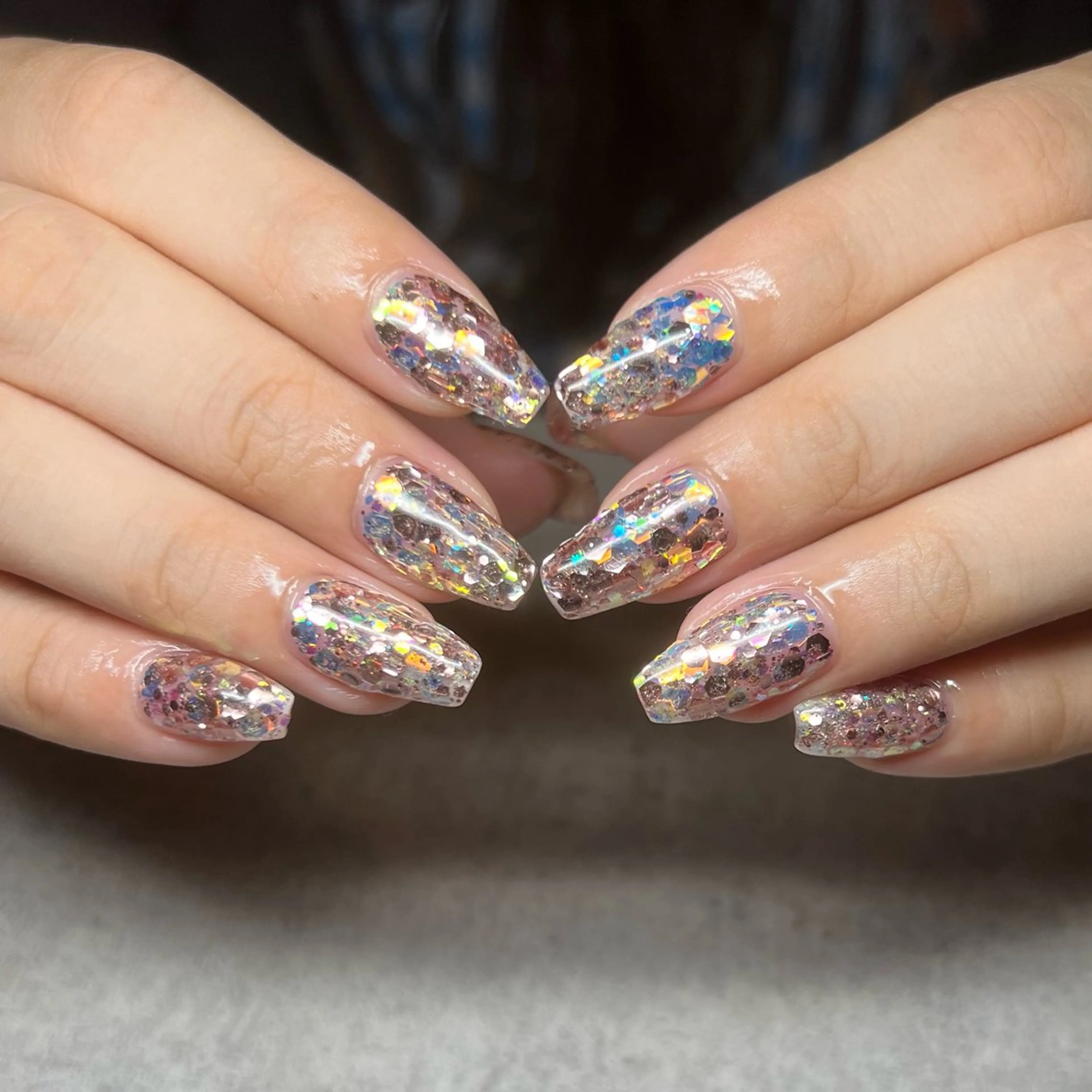 ネイル ラメ(グリッター) ハンドネイル ハンドケア N dé chou chou所属・林 七海のその他イメージ