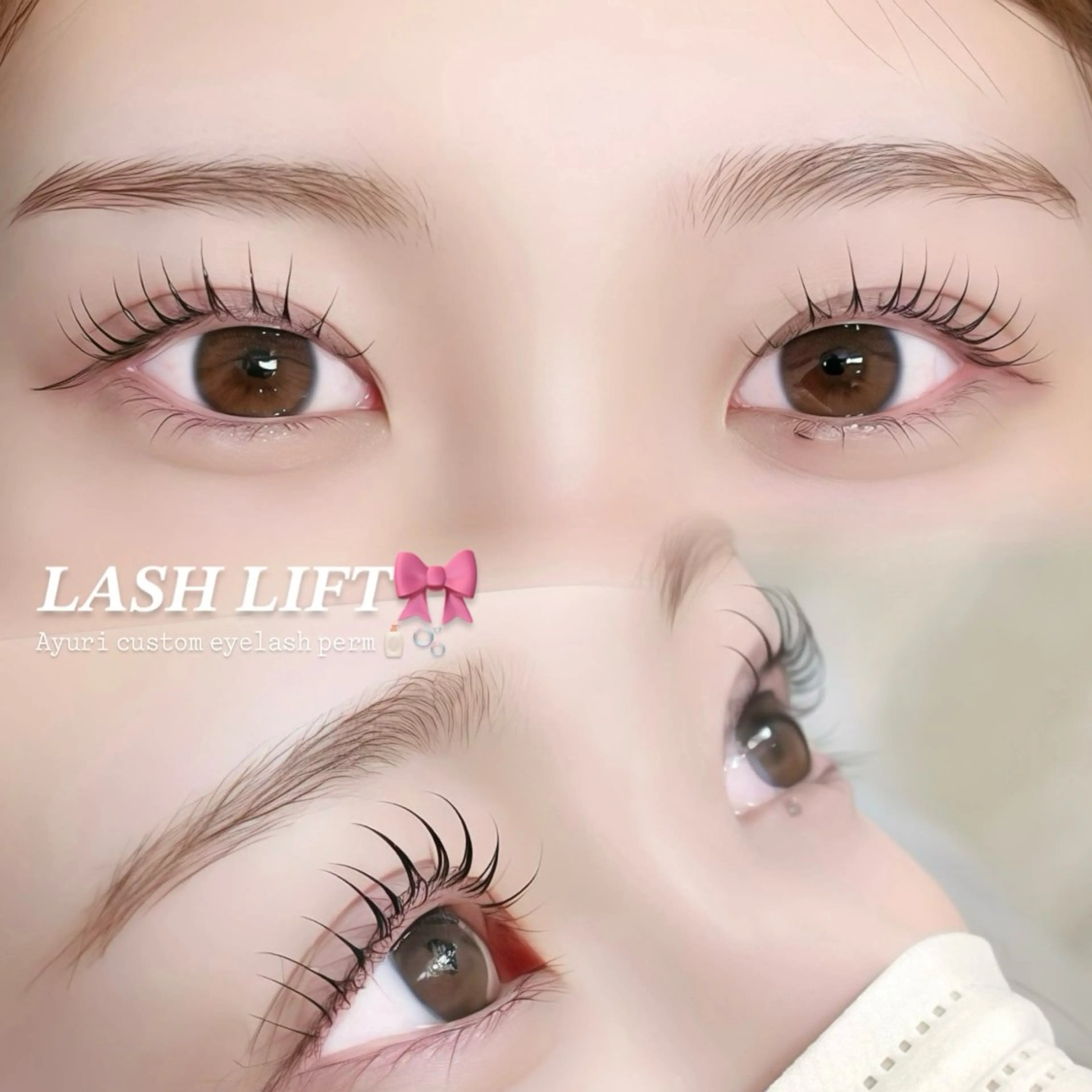 マツエク・マツパ まつげパーマ Ayuri🫧 Diar Blueのマツエク・マツパデザイン