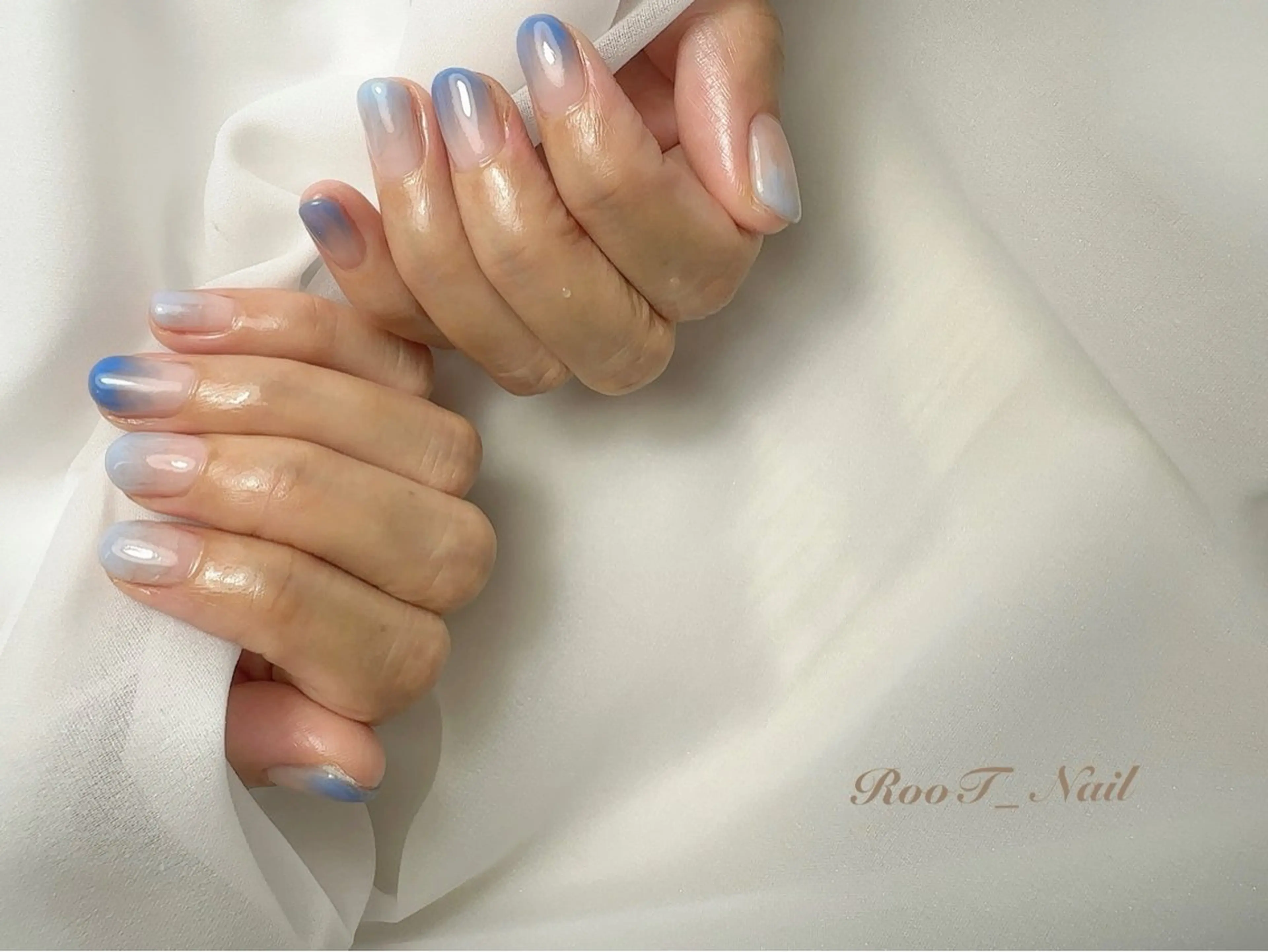 ネイル ニュアンスネイル ハンドネイル RooT Nailのネイルデザイン