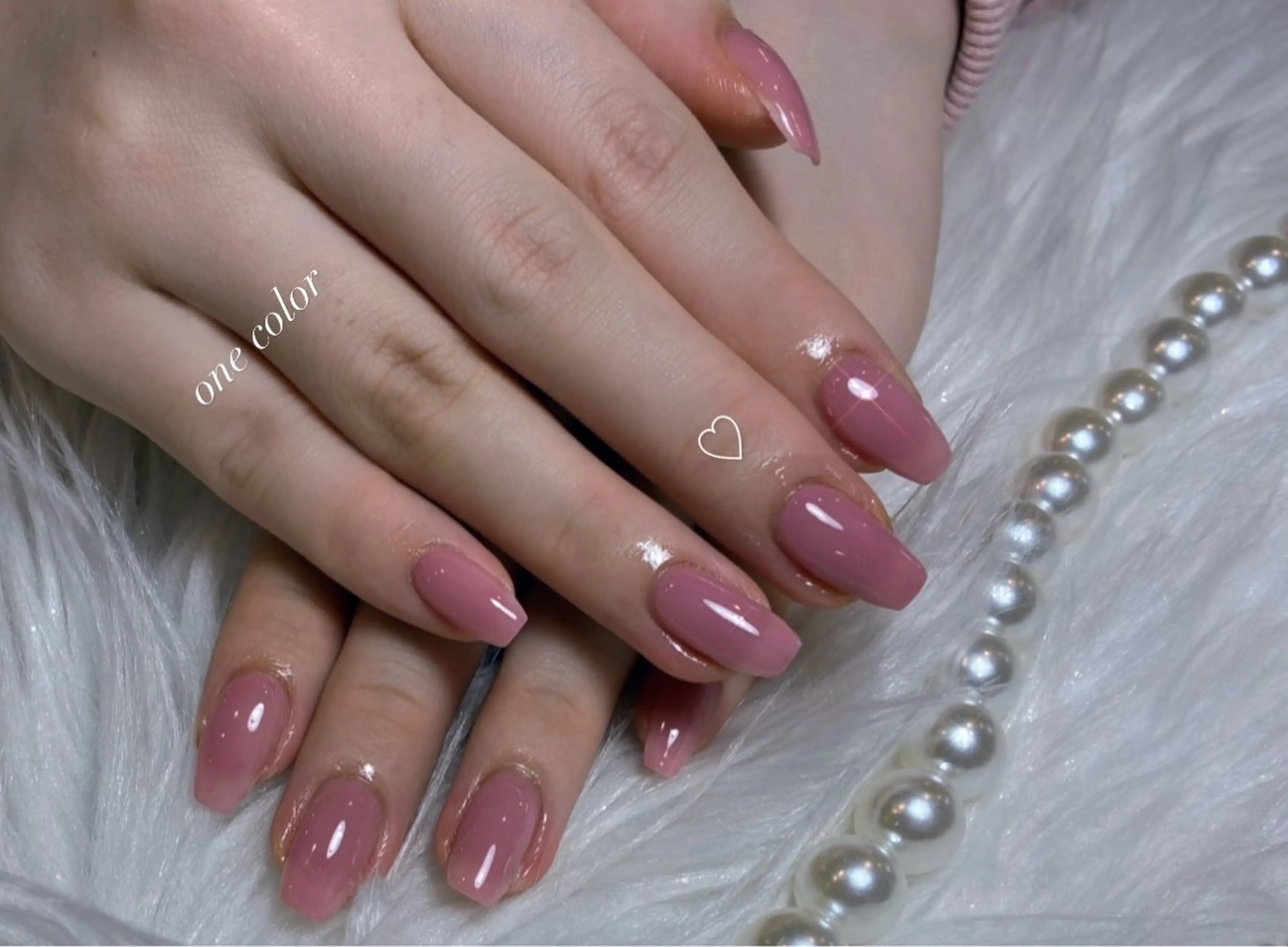 ネイル ワンカラーネイル nailsalon Moa所属・nail salon Moa♡HINAのネイルデザイン