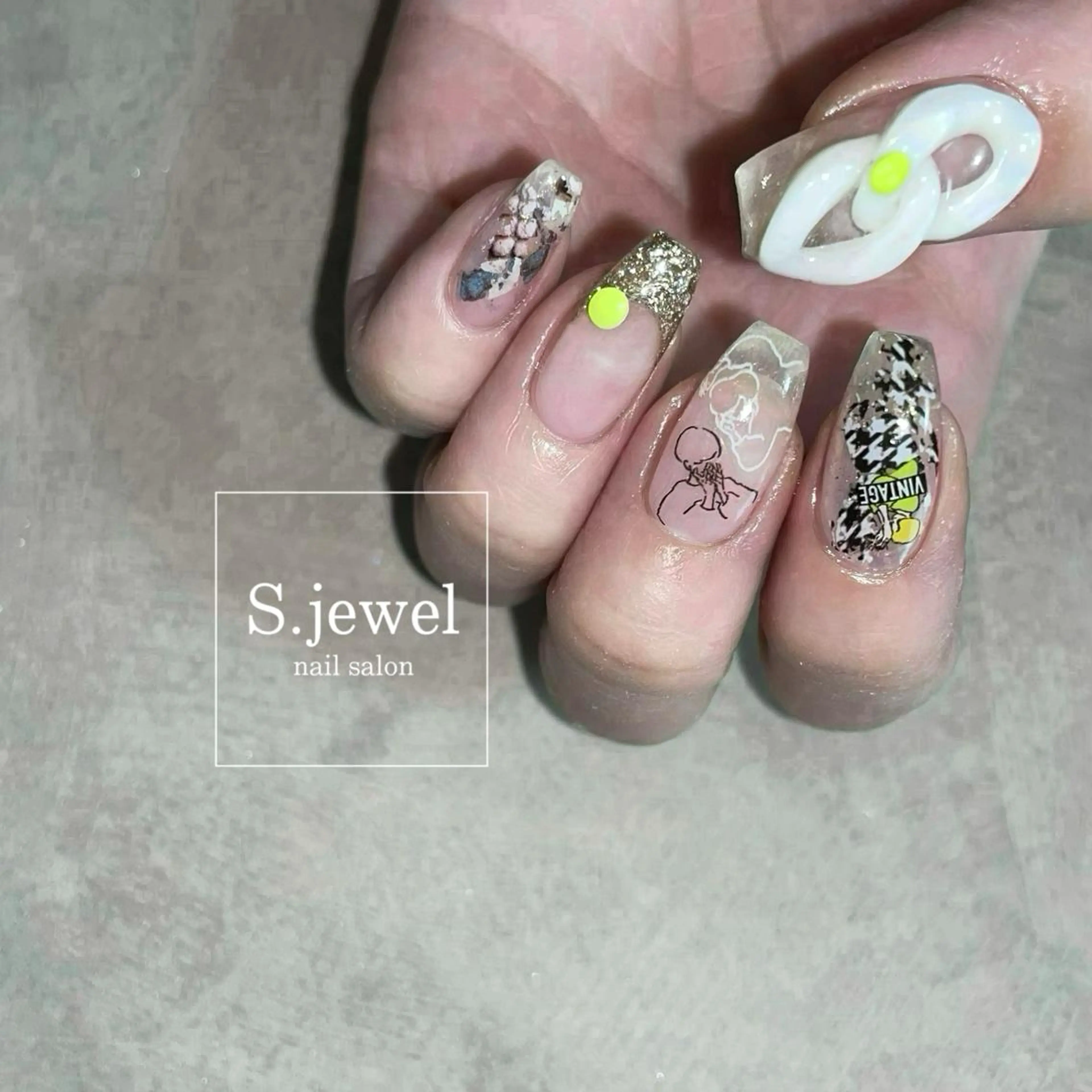ネイル S♡JEWEL所属・S. JEWELのネイルデザイン