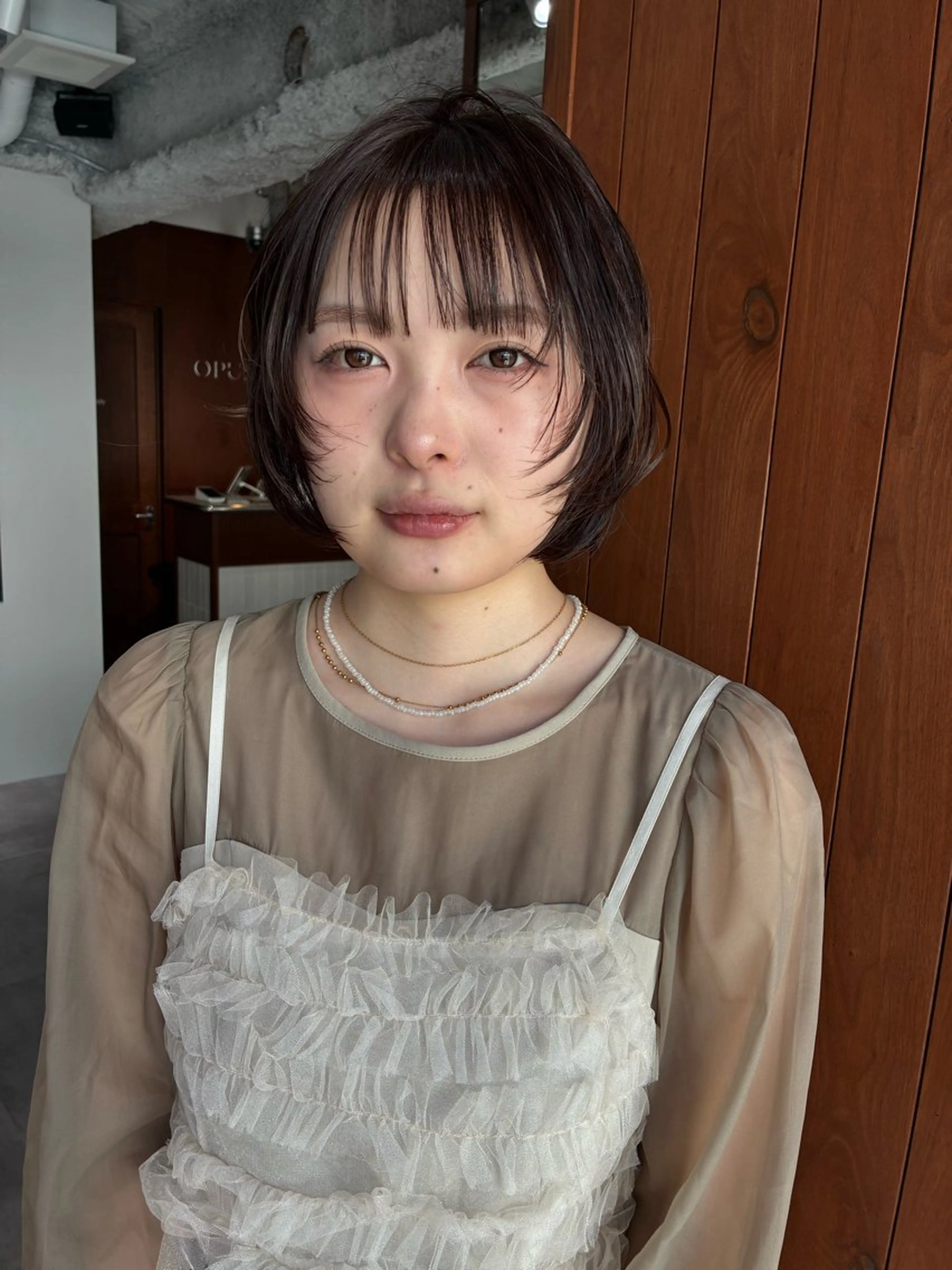 ショート カラー ヘアアレンジ カット ヘアカラー トリートメント Opus🐕kato Mizuki🐕のヘアスタイル