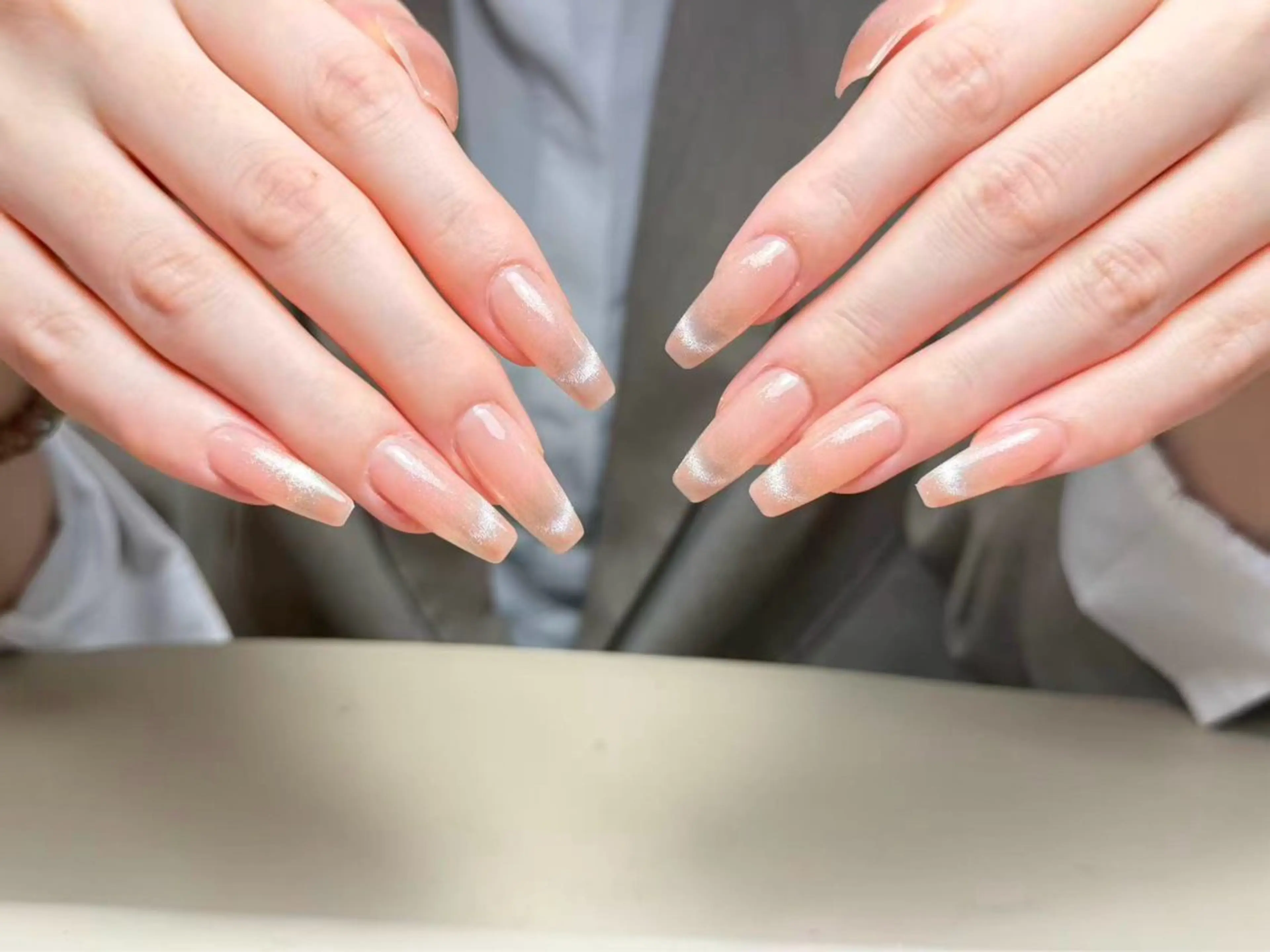 ロング ハンドネイル Moomi nail salonのネイルデザイン