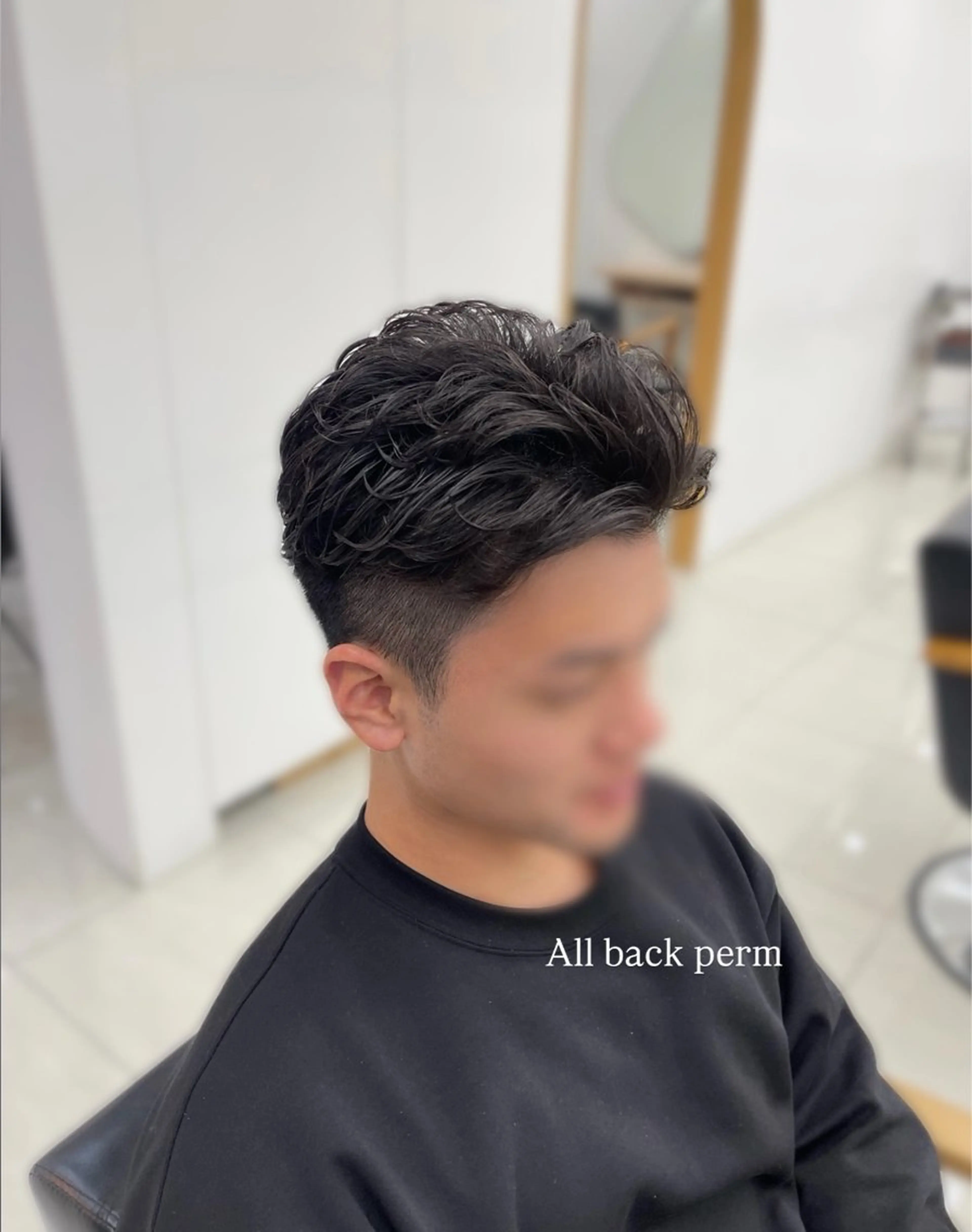 パーマ メンズ Nanami little 渋谷のヘアスタイル