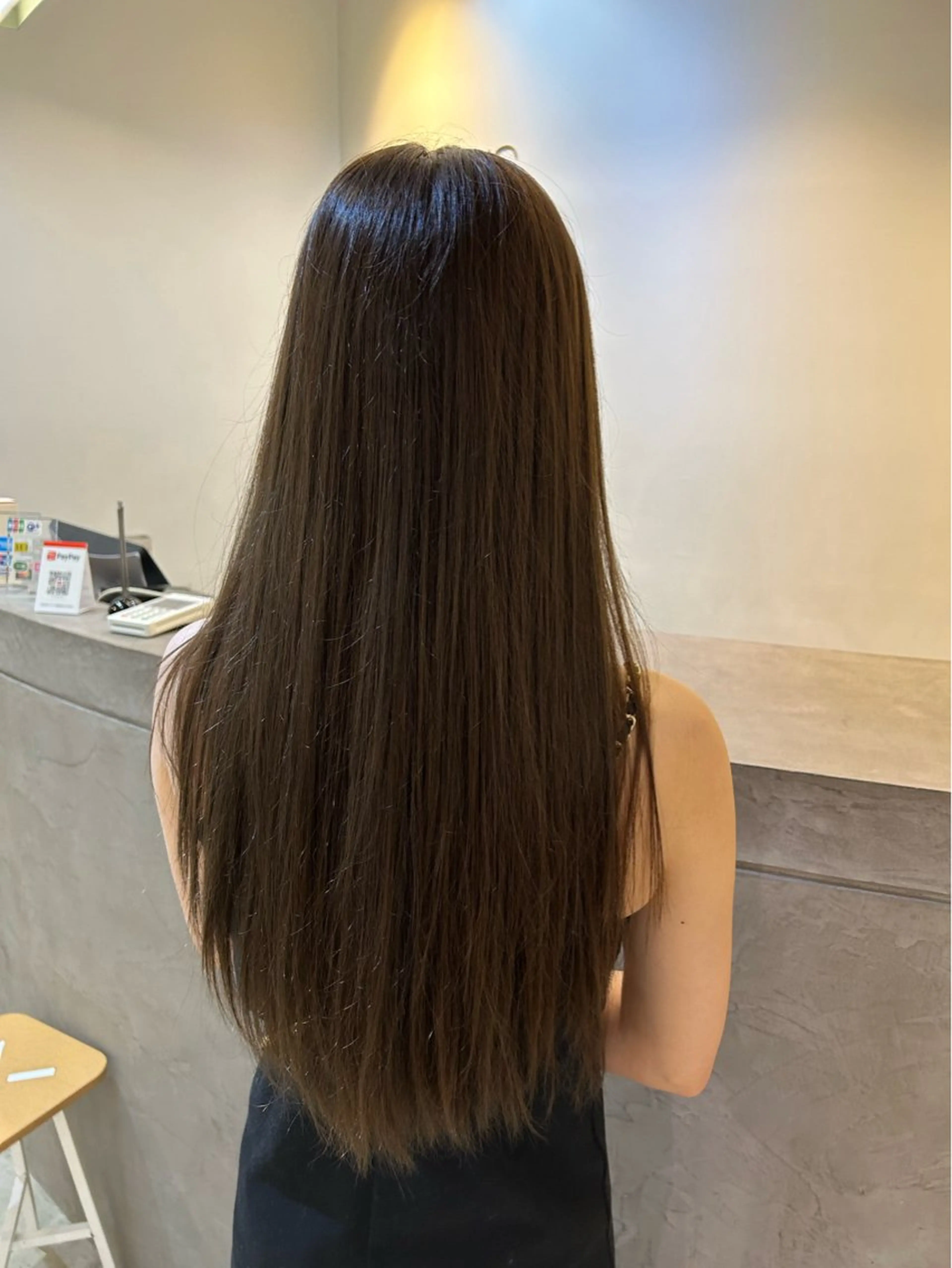 ロング 湯浅 美葉のヘアスタイル