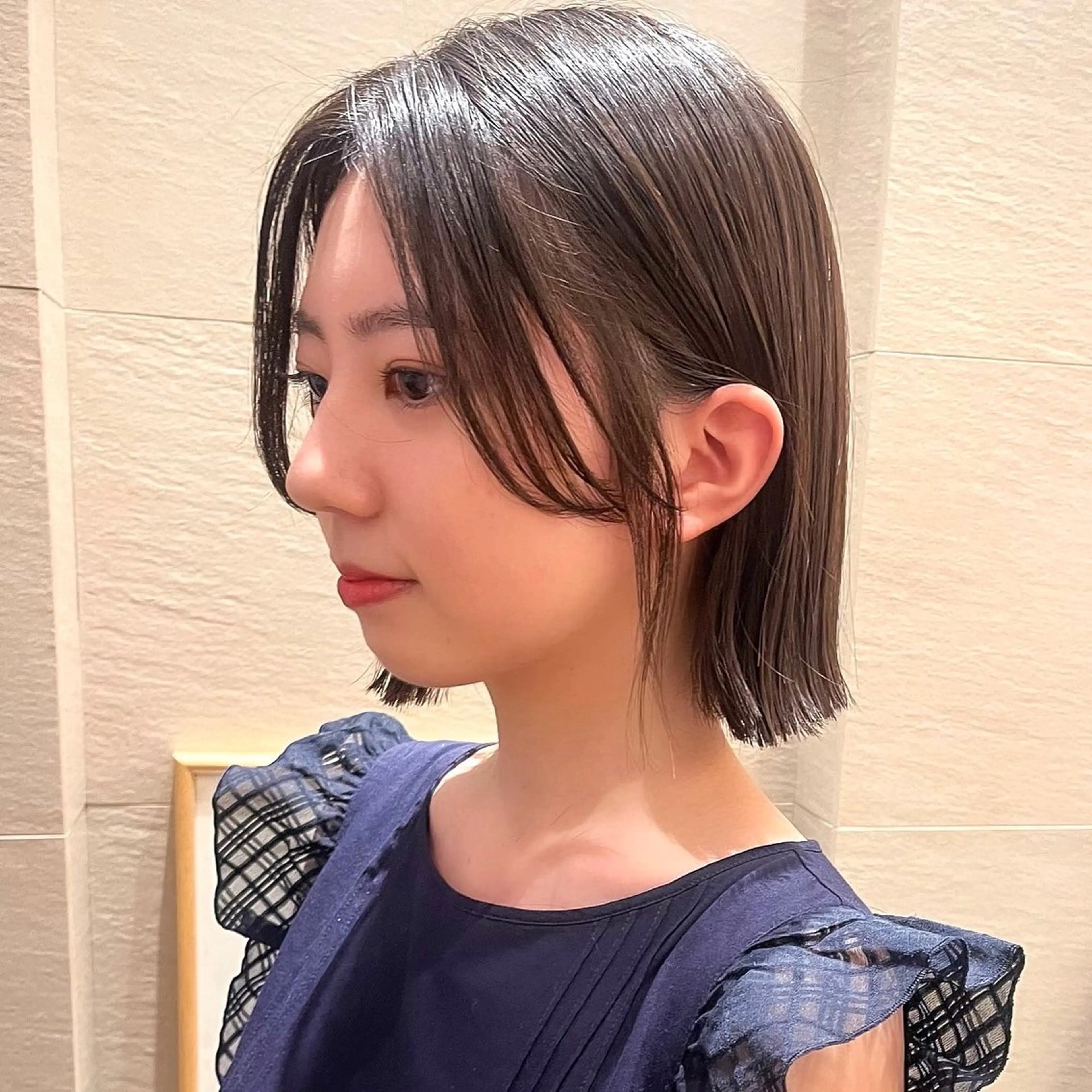 ショート カラー カット トリートメント 🌱小顔ヘア/ボブ ミディアム/双葉🌱のヘアスタイル